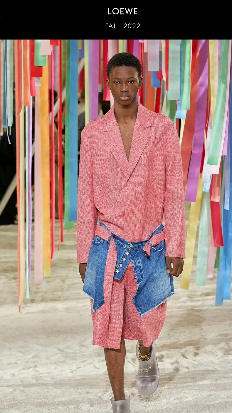 Loewe Loewe 22 autumn and winter out-of-print pink coat Size US M / EU 48-50 / 2 - 1 Thumbnail