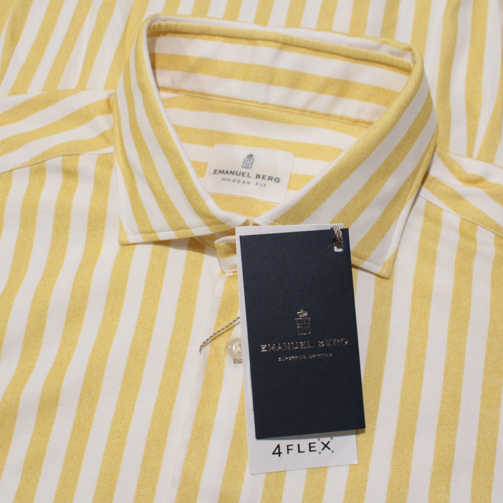 Other Emanuel Berg New with tags Shirt Size L US In Yellow Size US L / EU 52-54 / 3 - 1 Thumbnail