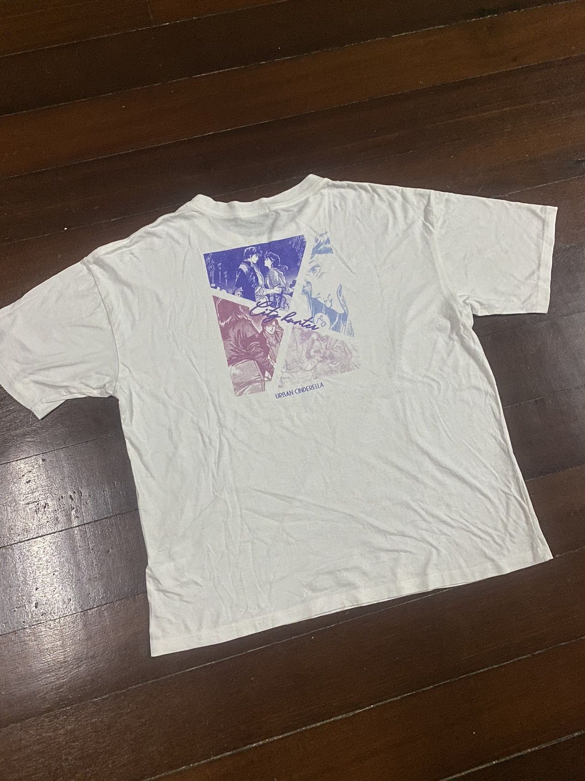 Anime × Vintage Vintage Anime City Hunter urban cinderella Manga art tee Size US XL / EU 56 / 4 - 4 Thumbnail