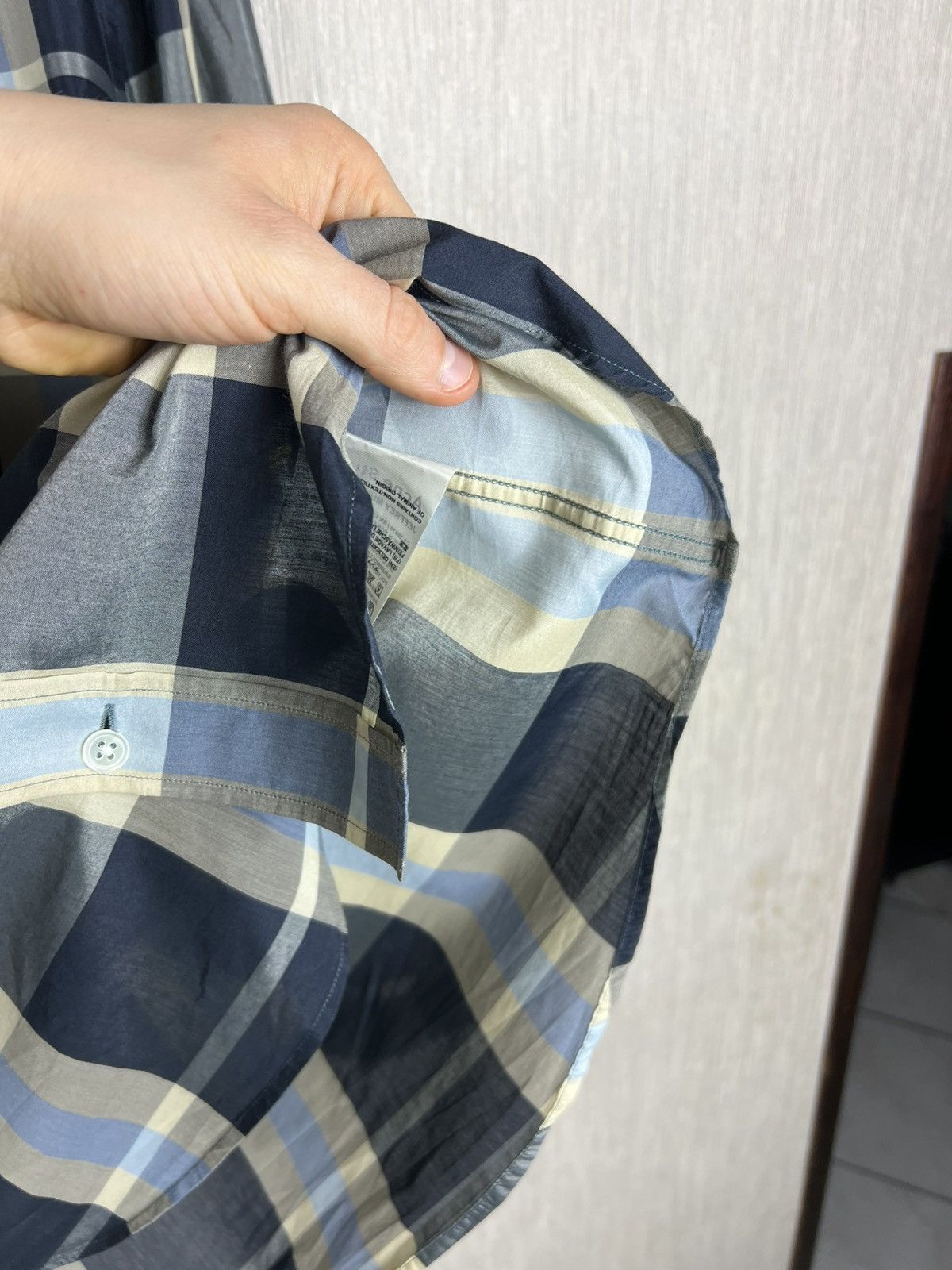 Acne Studios Acne Studios classic fit Jeffrey Mul Ch PSS16 checked shirt Size US L / EU 52-54 / 3 - 14 Thumbnail