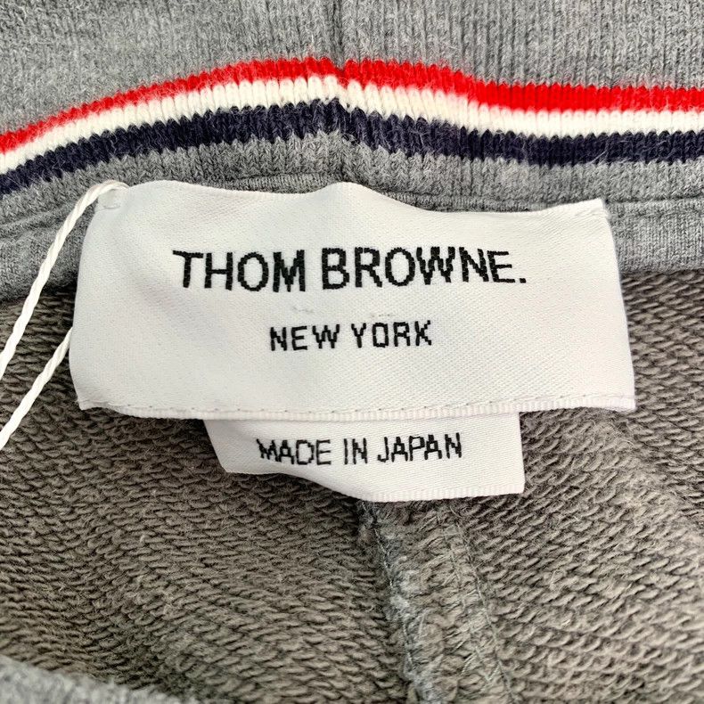 Thom Browne Thom Browne Size 2 Gray classic four-bar elastic drawstrin Size US 30 / EU 46 - 6 Thumbnail