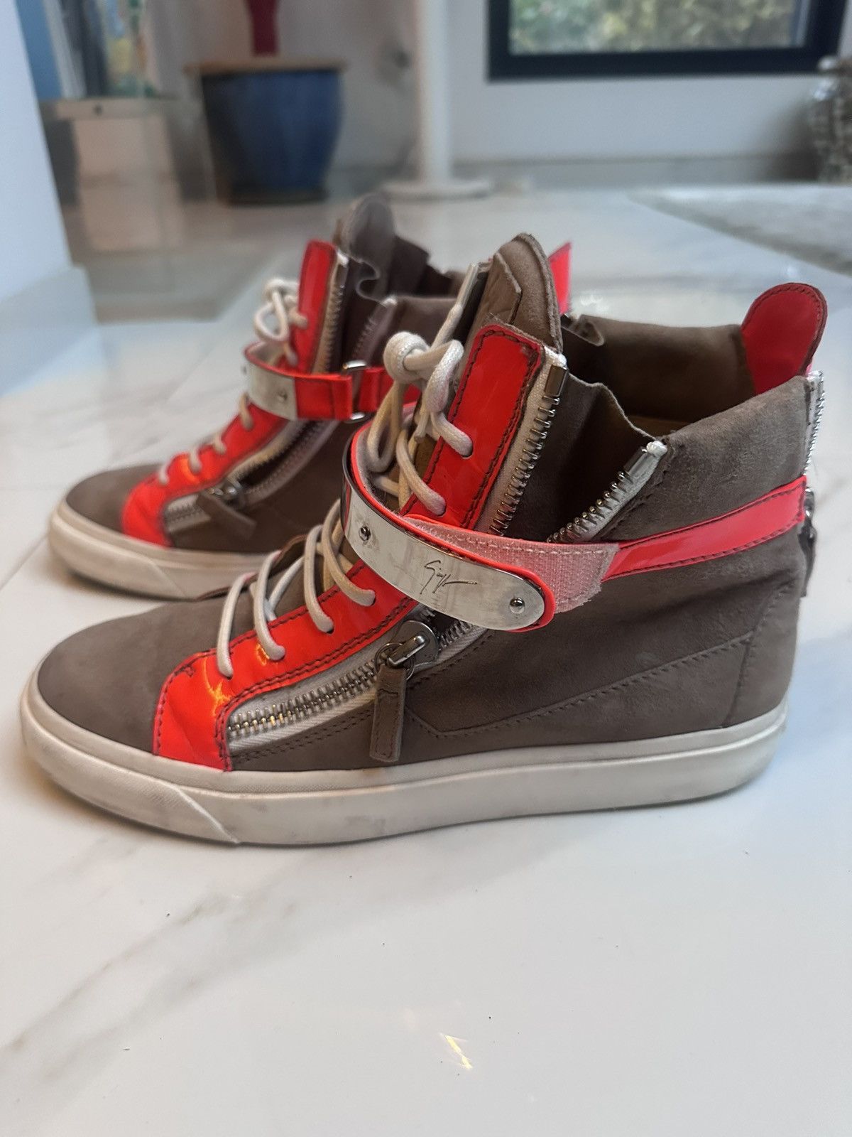 Giuseppe Zanotti Giuseppe Zanotti Coby Sneakers Size US 7 / EU 40 - 3 Thumbnail