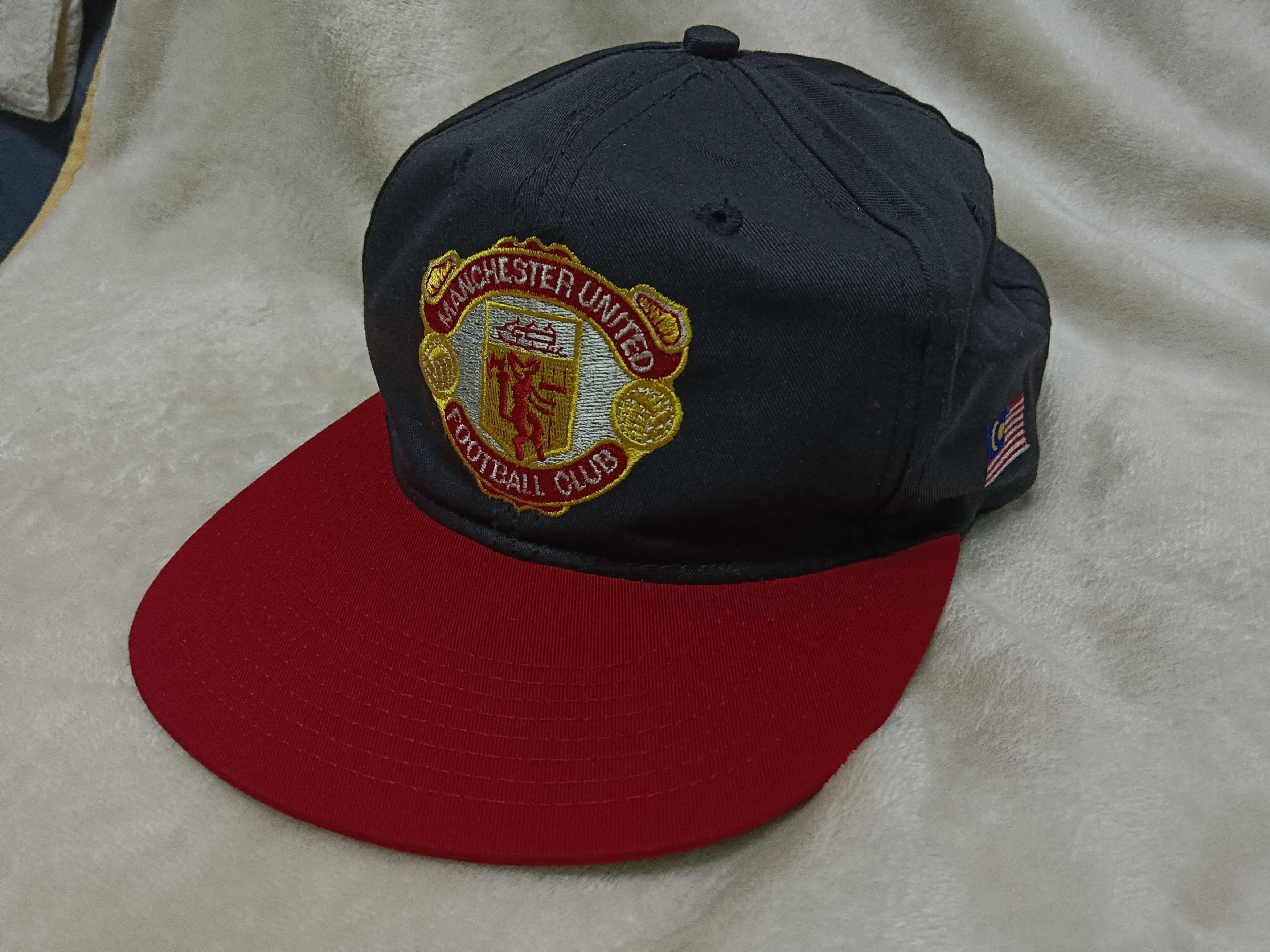 Manchester United cap hats snap back vintage fan