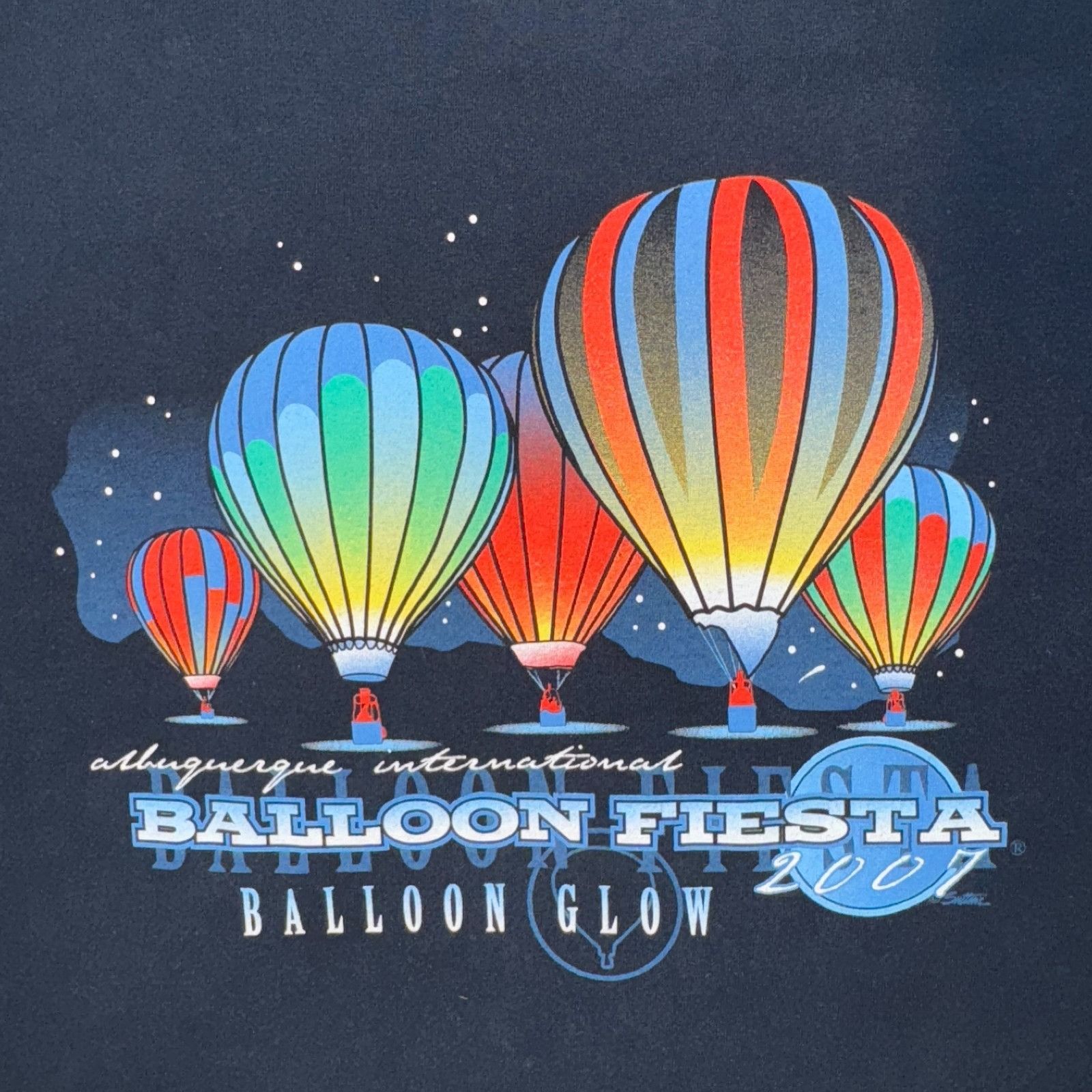 AAA Balloon Fiesta Balloon Glow Albuquerque New Mexico Festival Size US XL / EU 56 / 4 - 4 Thumbnail