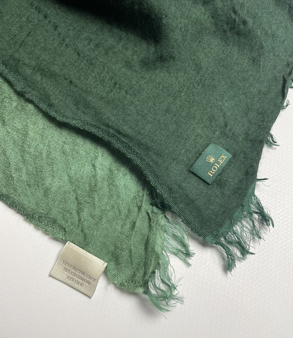 Rolex Rolex Cashmere/Silk Scarf Size ONE SIZE - 7 Thumbnail