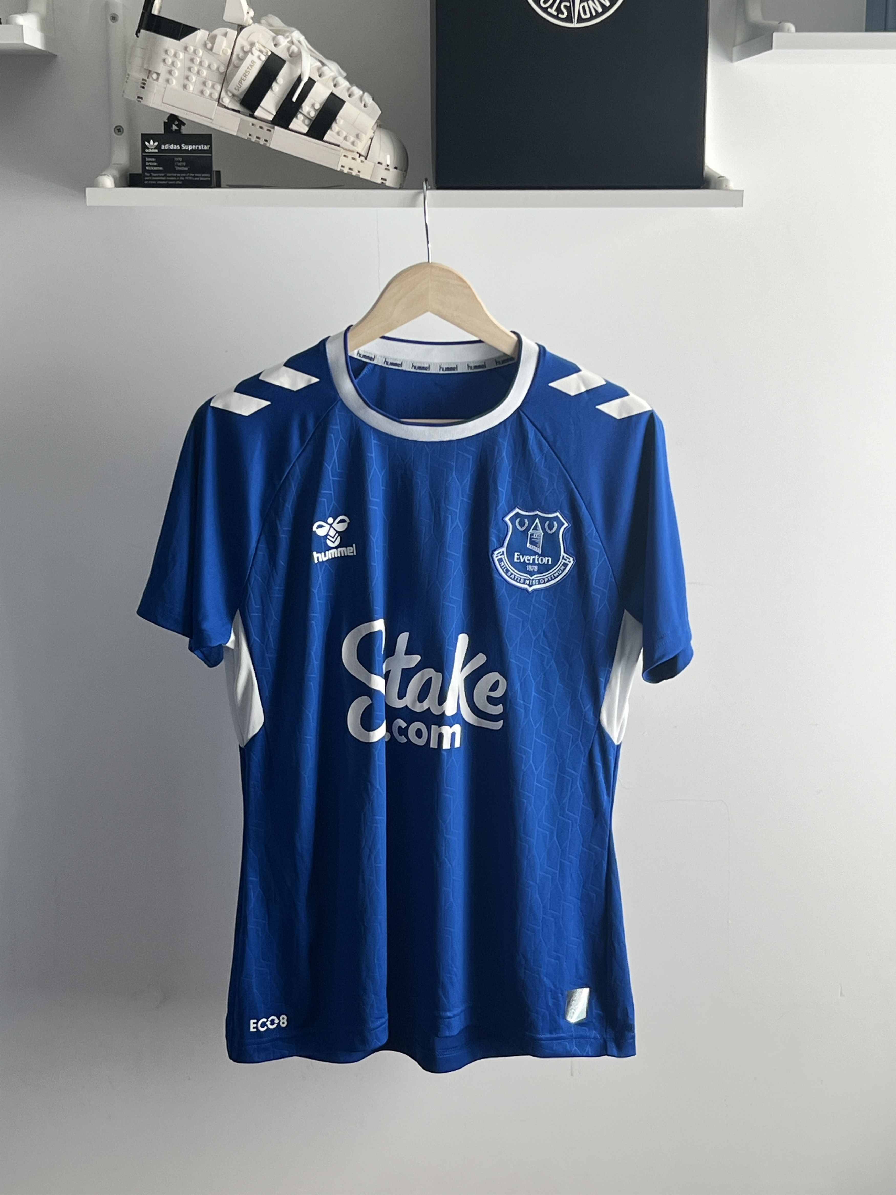 Hummel Soccer Jersey Hummel Everton 2024 Home Away Blue Football Size US S / EU 44-46 / 1 - 1 Thumbnail