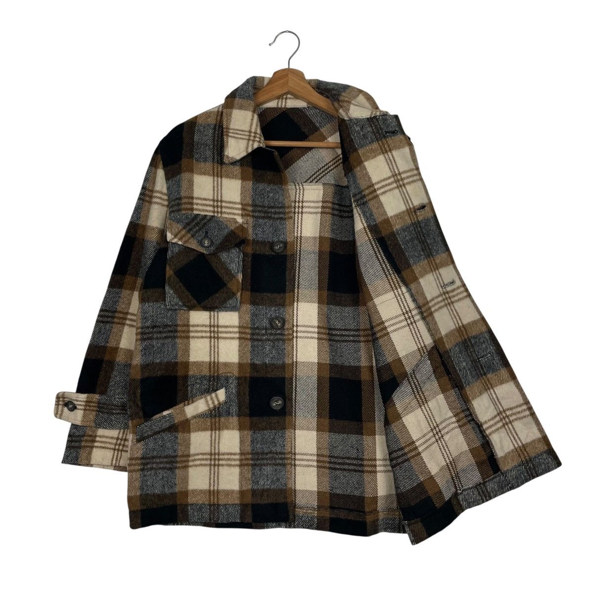 Other Van Tartan Wool Jacket Size US M / EU 48-50 / 2 - 9 Thumbnail
