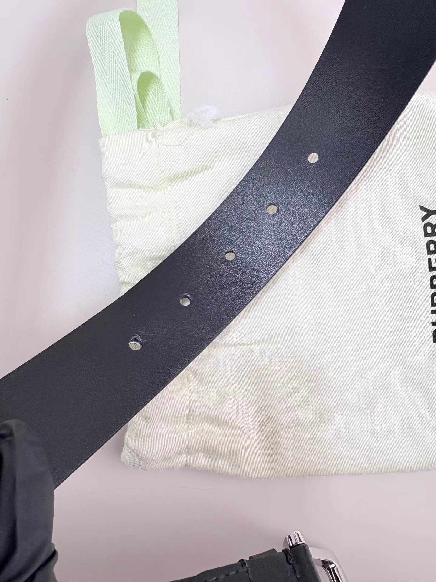 Burberry BURBERRY Check Belt Size ONE SIZE - 5 Thumbnail