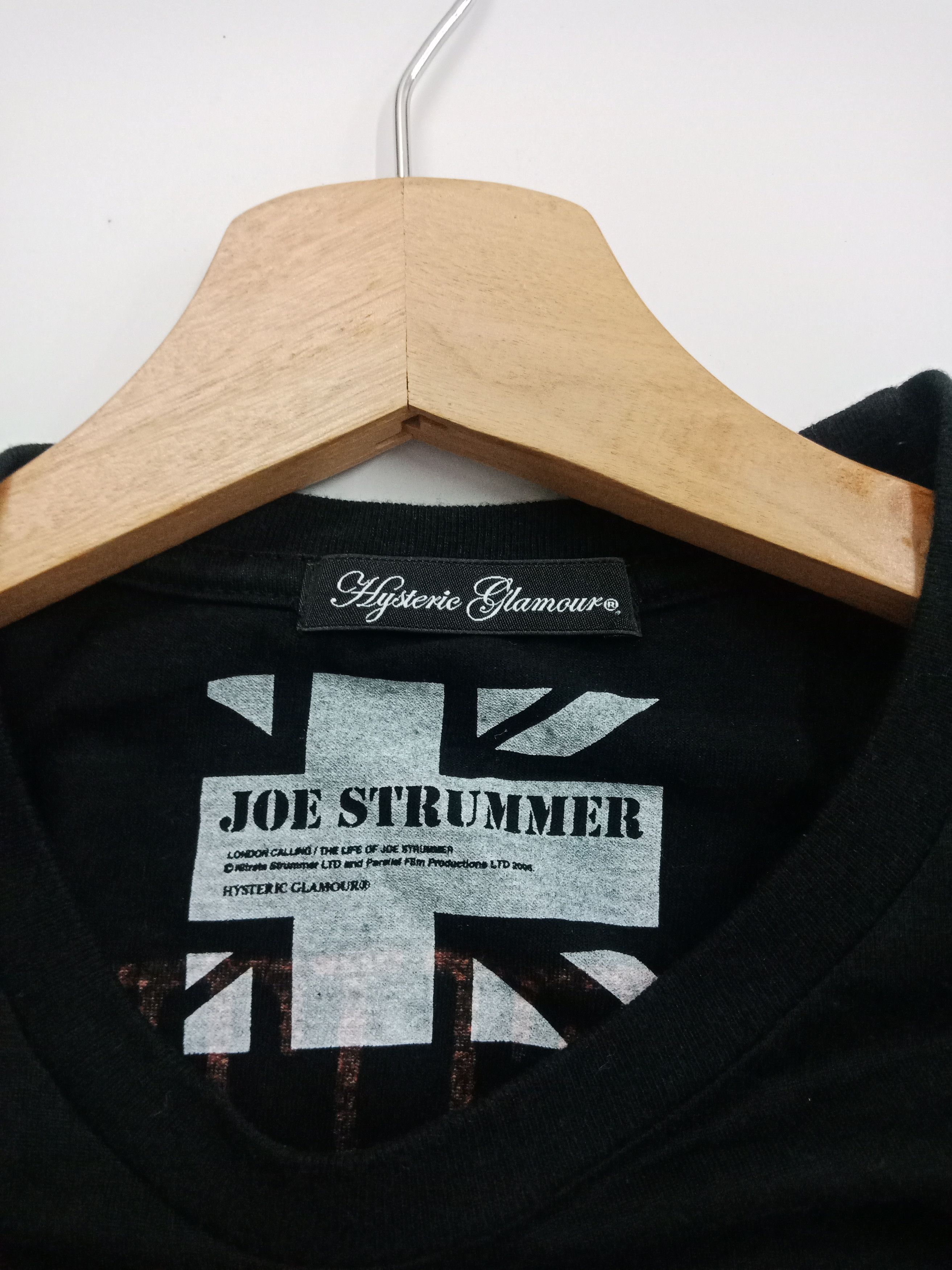 Hysteric Glamour Hysteric Glamour Joe Strummer London Calling #E Size US S / EU 44-46 / 1 - 5 Thumbnail