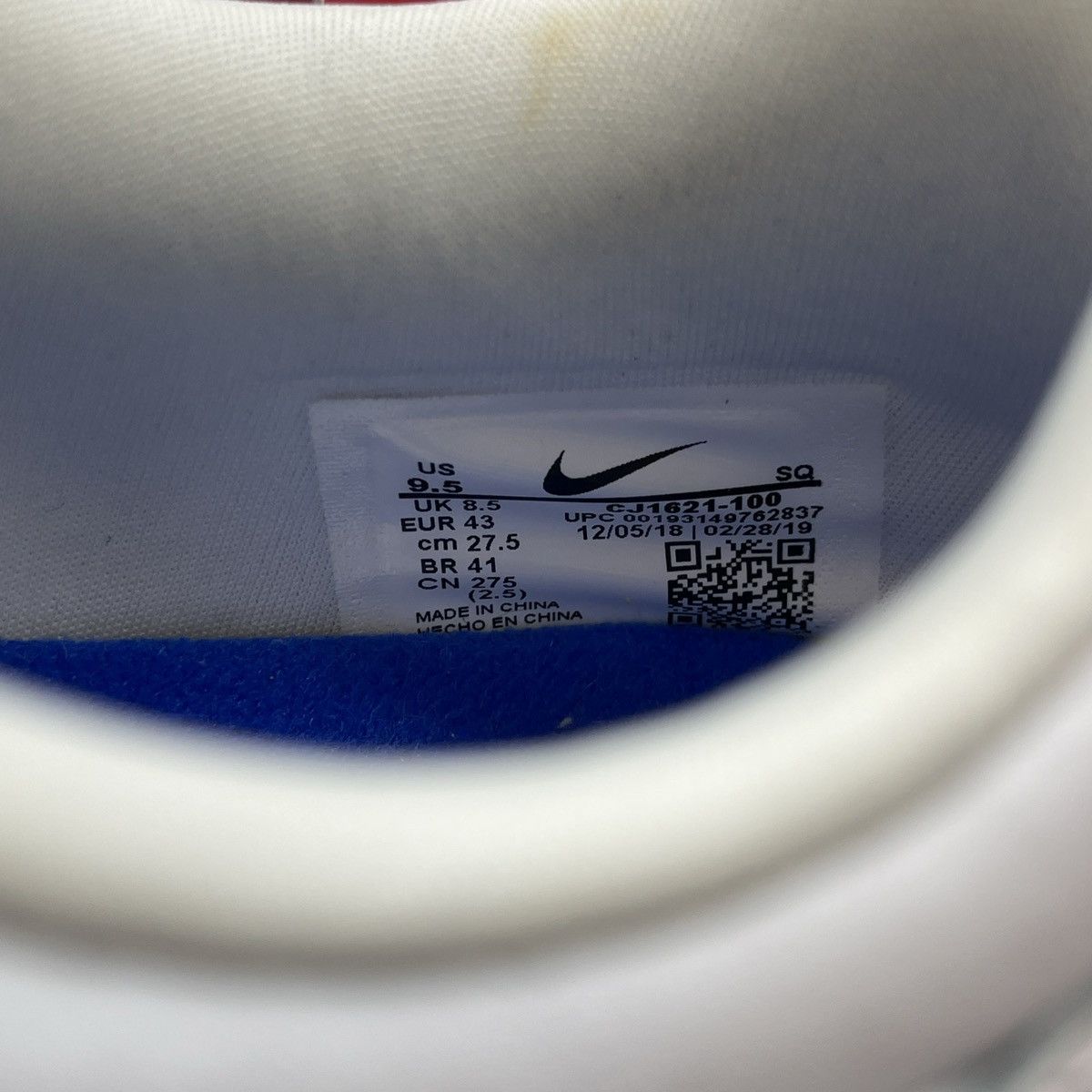 Nike Air max 1 Puerto Rico Size US 9.5 / EU 42-43 - 8 Thumbnail