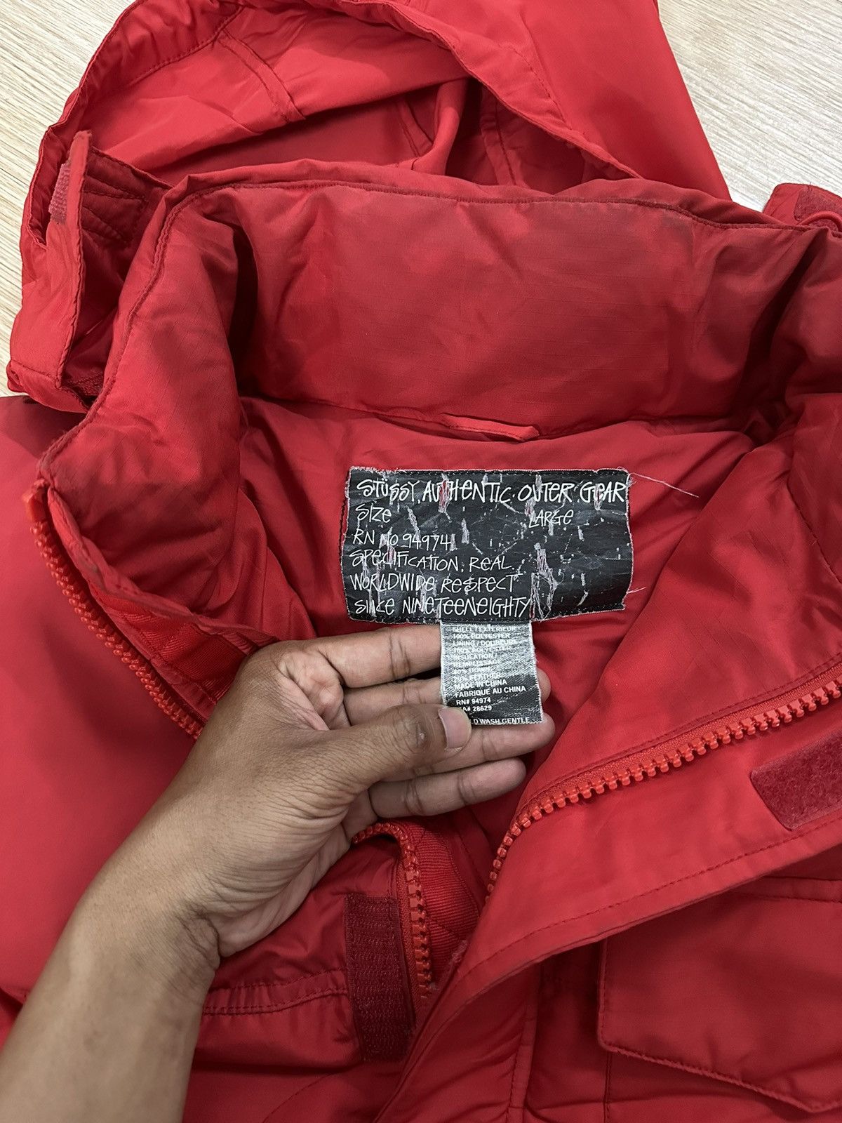 Stussy Stussy Aesthetic Ripstop Quilted Multi Pocket Puffer Jacket Size US L / EU 52-54 / 3 - 16 Thumbnail