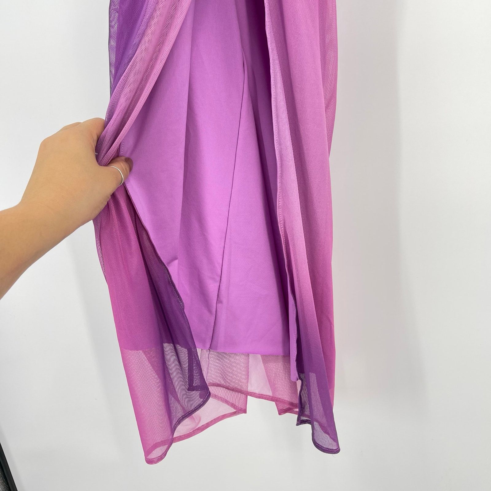 Other Baobab | Lila Dress in Enchanted Purple Reversible Midi XS Size XS / US 0-2 / IT 36-38 - 10 Thumbnail