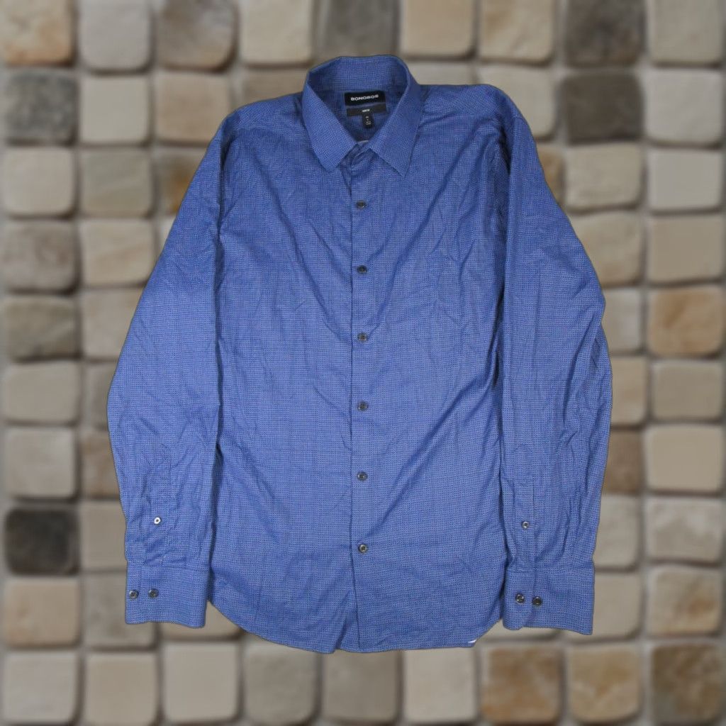 Bonobos VINTAGE Bonobos Shirt Mens Large Blue Button Up Size US L / EU 52-54 / 3 - 1 Thumbnail