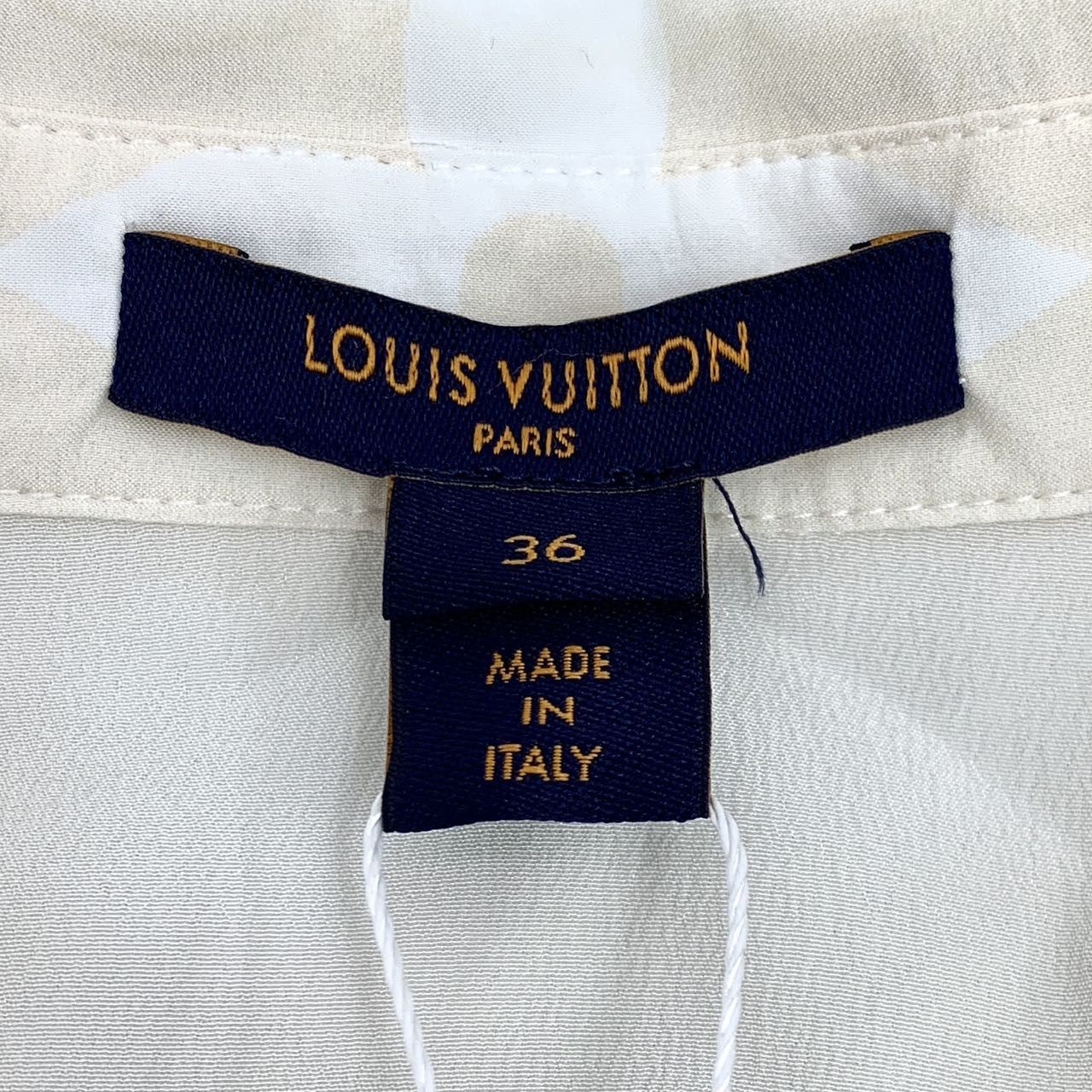 Louis Vuitton Louis Vuitton Shirt Gradient Monogram Silk Multi (Size 36) Size XS / US 0-2 / IT 36-38 - 2 Thumbnail