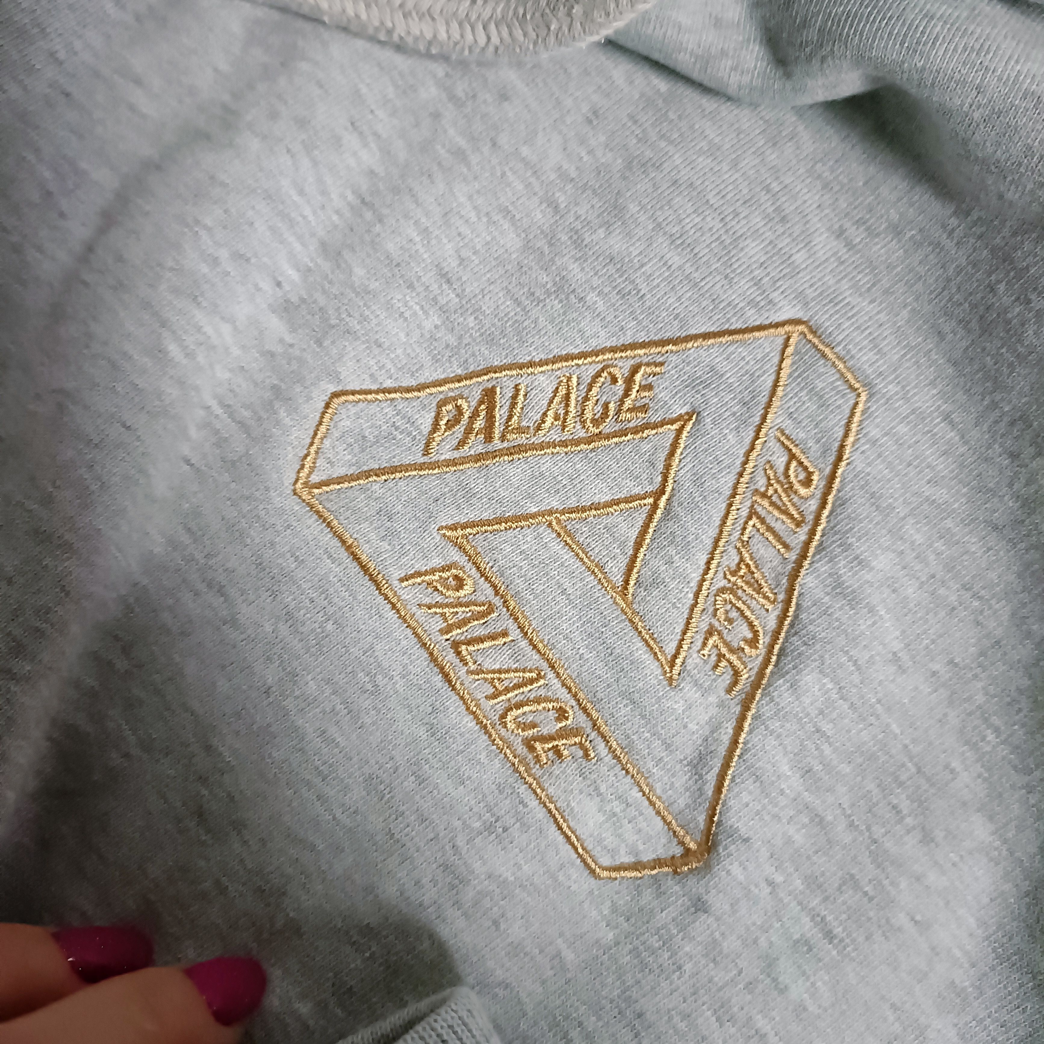 Palace Men's Gray Cotton Hoodie ! Size US M / EU 48-50 / 2 - 5 Thumbnail