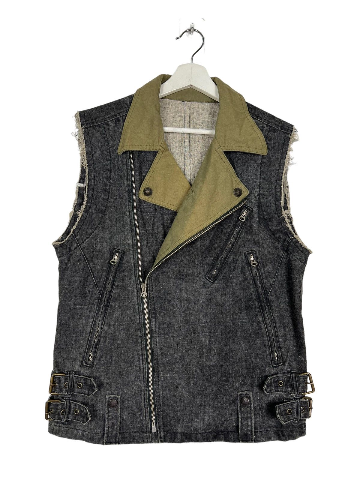 Japanese Brand 🔥 GEPAECK LINEN COTTON TANK TOP MADE IN JAPAN Size US M / EU 48-50 / 2 - 1 Thumbnail