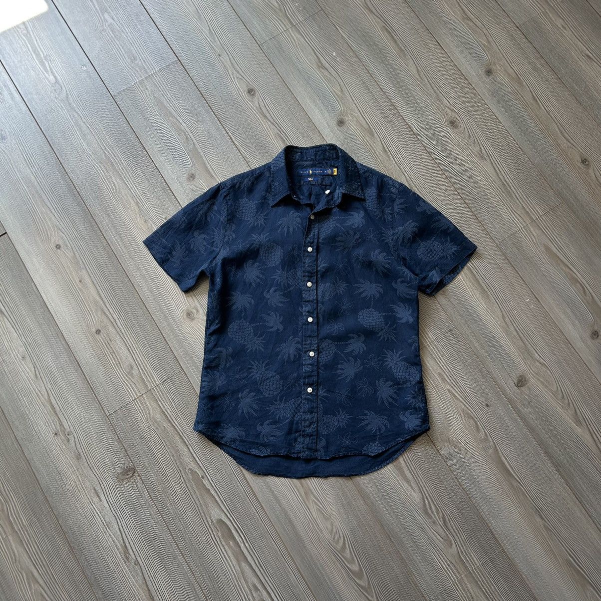 Polo Ralph Lauren Polo Ralph Lauren Linen Hawaiian Shirt Size US M / EU 48-50 / 2 - 7 Thumbnail