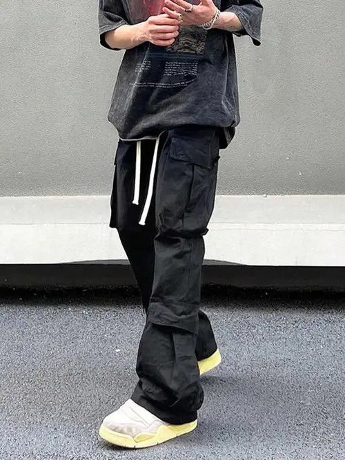 Vintage Cargo Pants Multi Pocket Gorpcore skinny Size US 34 / EU 50 - 3 Thumbnail