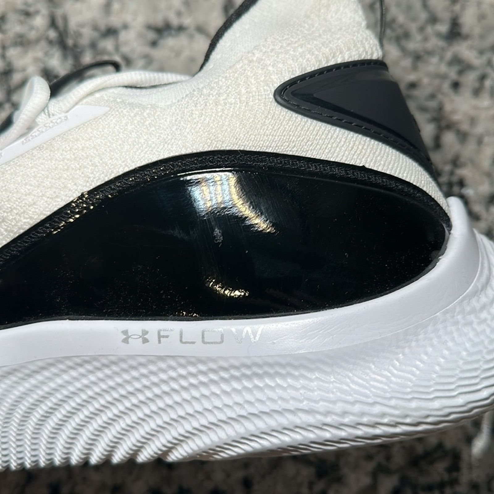 Under Armour Under Armour Team Curry 8 NM Black White Sneakers - 18 Size US 15 / EU 48 - 7 Thumbnail