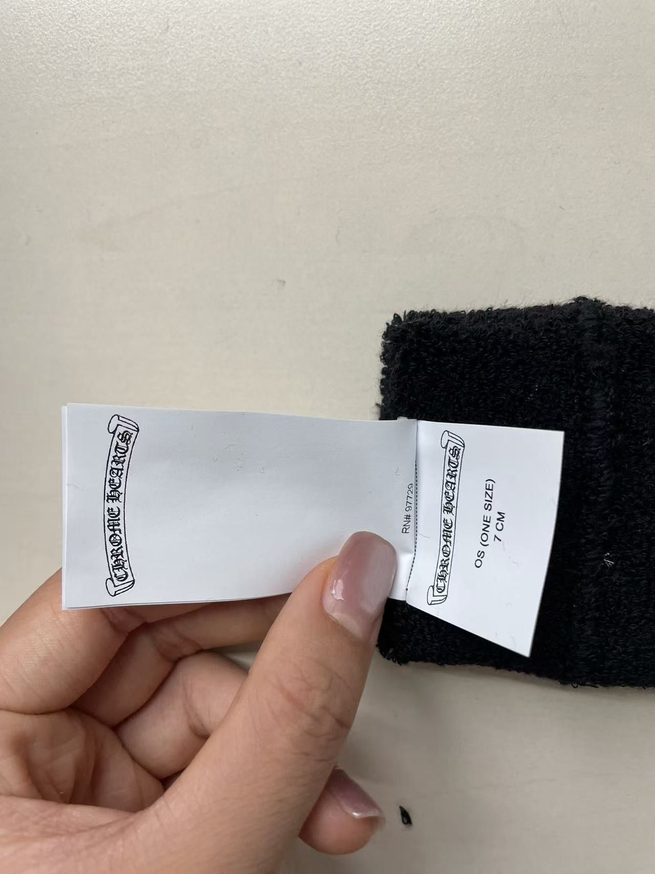 Chrome Hearts Chrome Hearts Black Patent Leather Cross Patch Sweatbands Size ONE SIZE - 7 Thumbnail