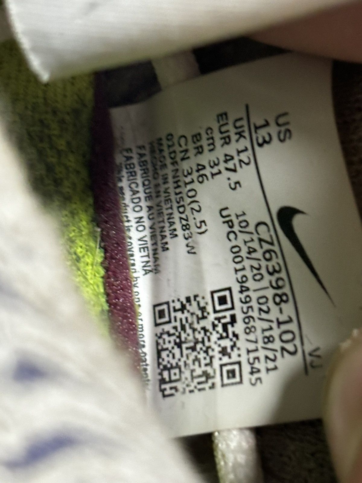 Nike Nike Space Hippie Size US 13 / EU 46 - 9 Thumbnail
