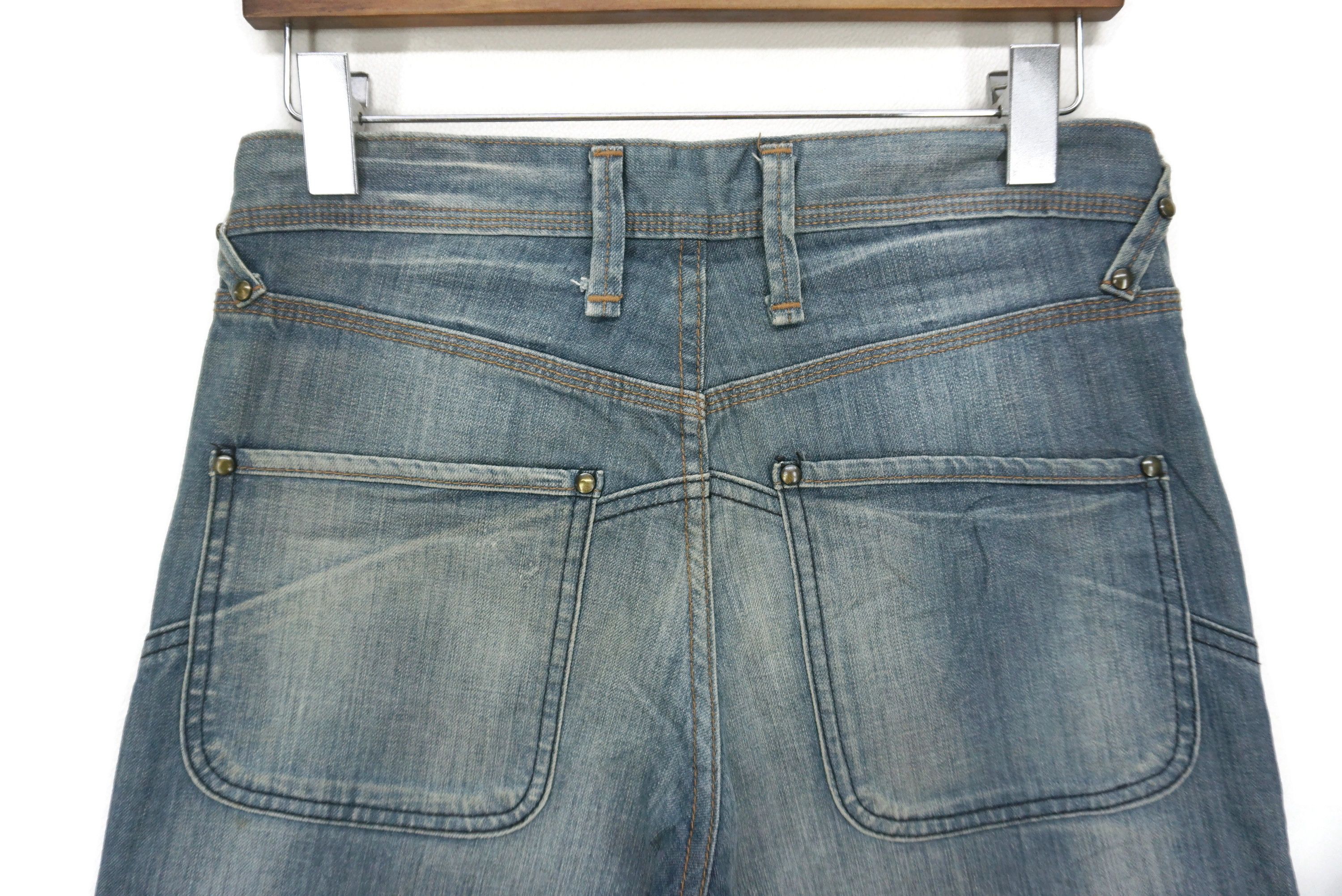 Japanese Brand Uniqlo Jeans Size 29 fit W31xL28.5 Low Rise Patchwork Ankle Size US 29 - 7 Thumbnail