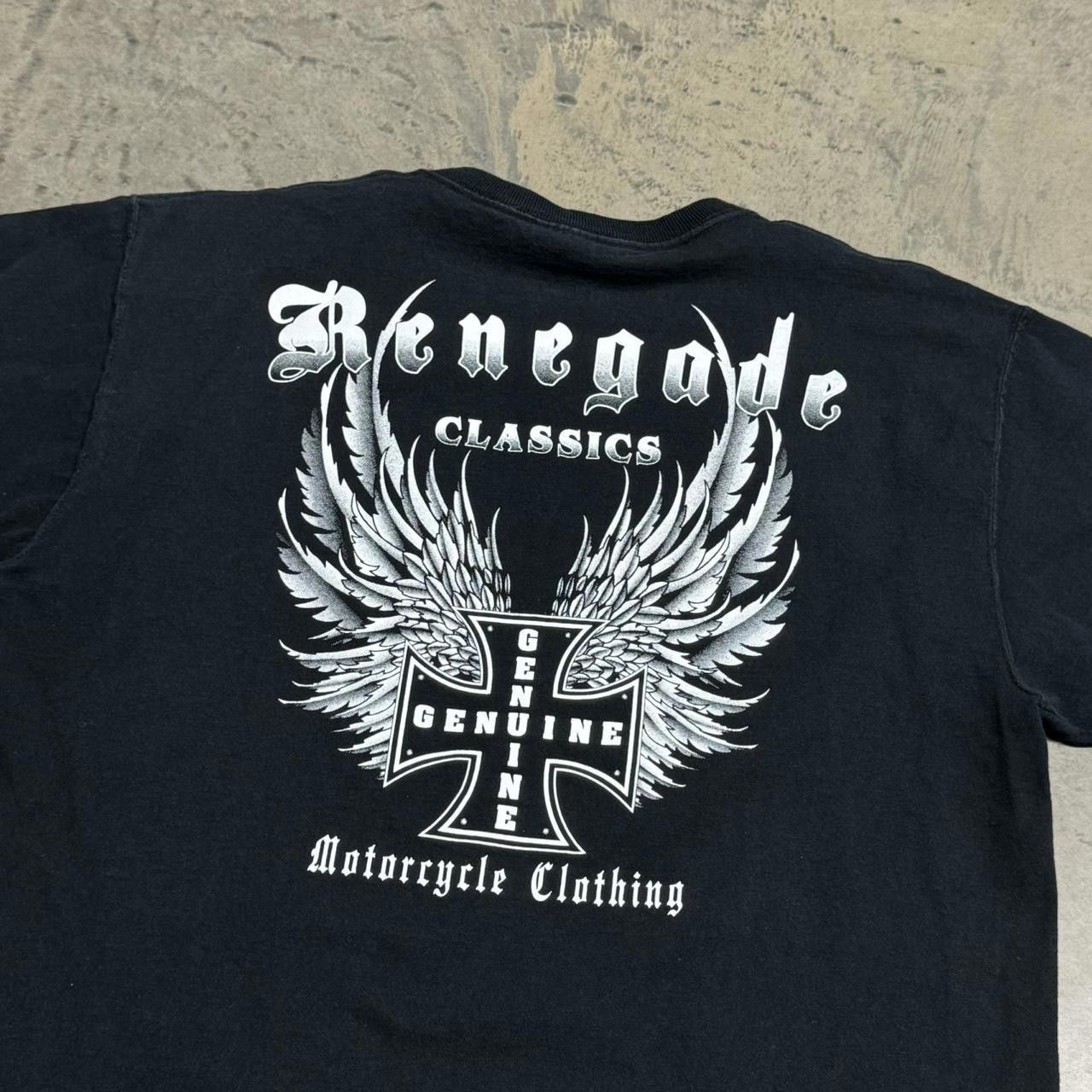 Fruit Of The Loom × Vintage VTG 90s Y2K West Coast Choppers Renegade Classics T-Shirt Size US L / EU 52-54 / 3 - 1 Thumbnail