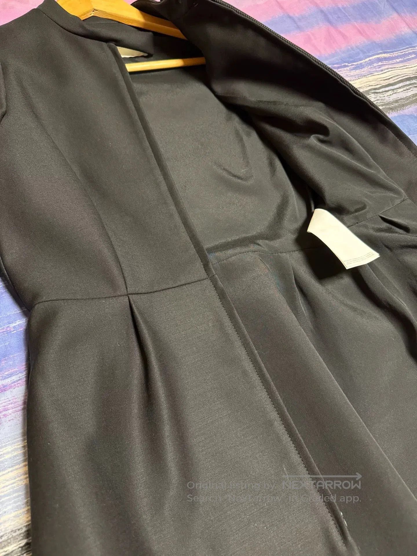 Valentino Valentino Women's Black Wool Long Coat. Size US XS / EU 42 / 0 - 9 Thumbnail