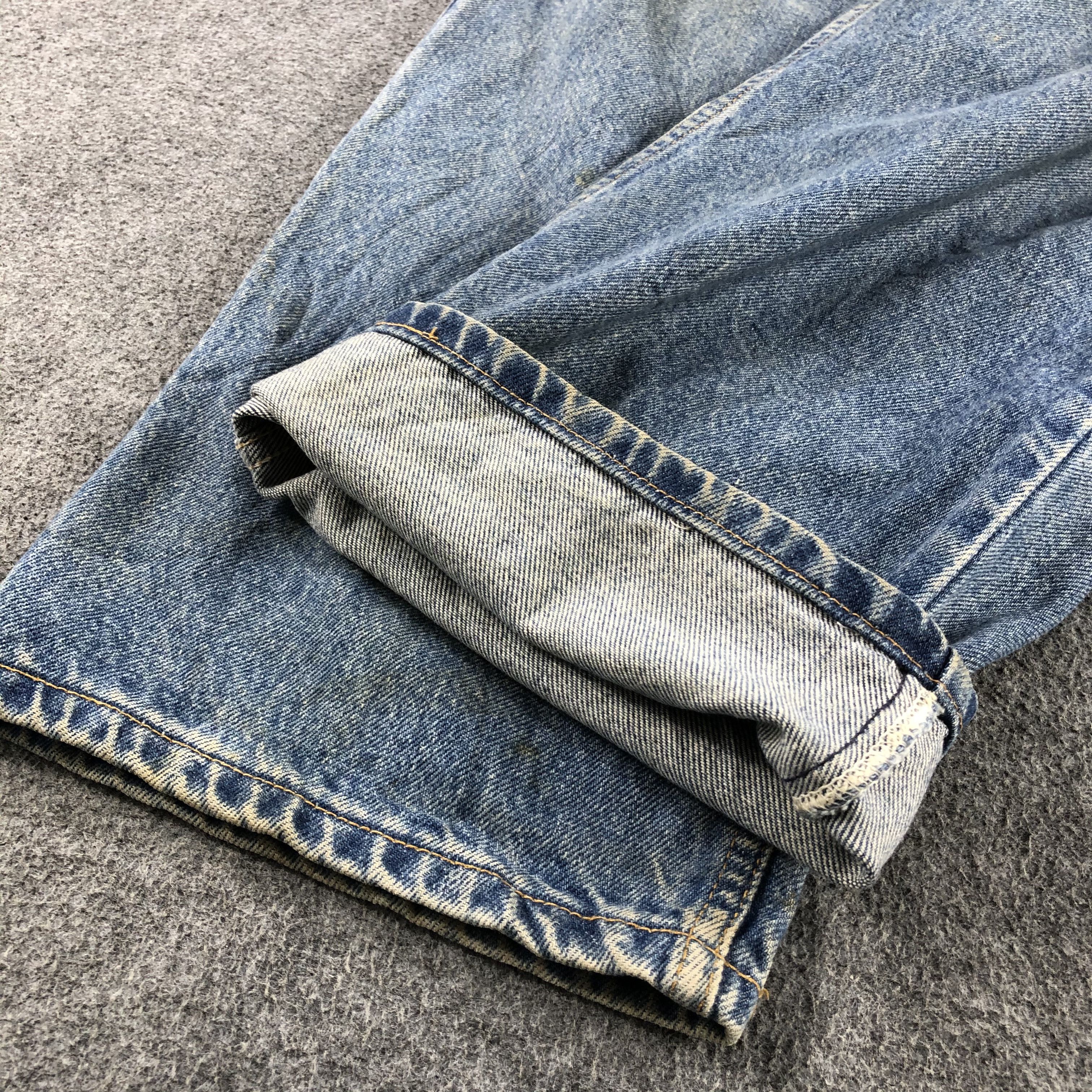 Levi's 90s Vintage Blue Wash Levis Jeans-J2432 Size US 40 / EU 56 - 7 Thumbnail