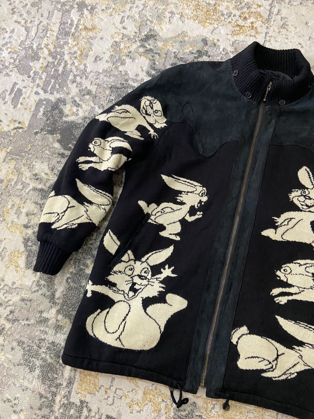 Other × Vintage Vintage Pegato Cartoon Unique All Over Print Jacket Size US L / EU 52-54 / 3 - 2 Thumbnail