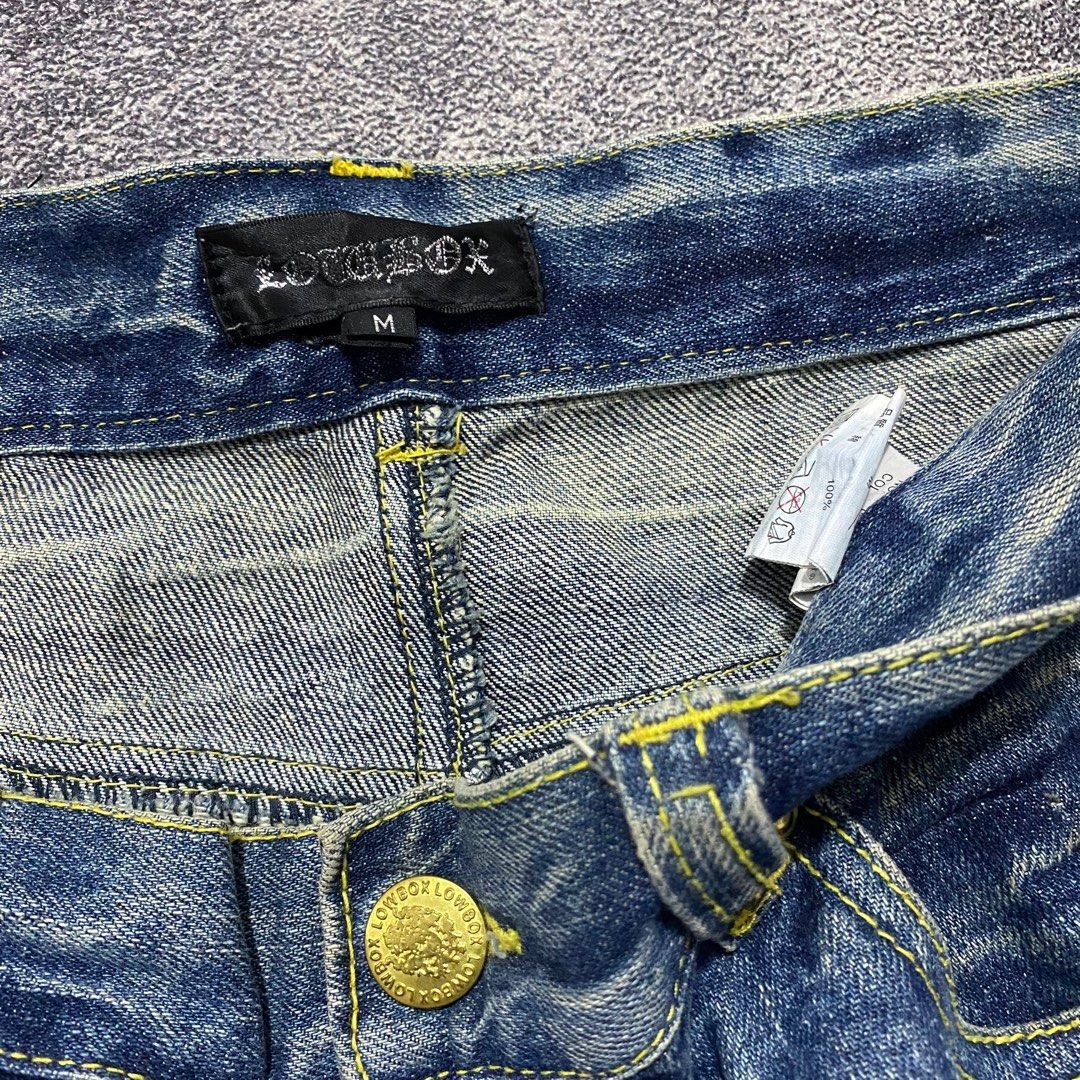 Beauty Beast lowbox distressed denim fading Size US 33 - 6 Thumbnail