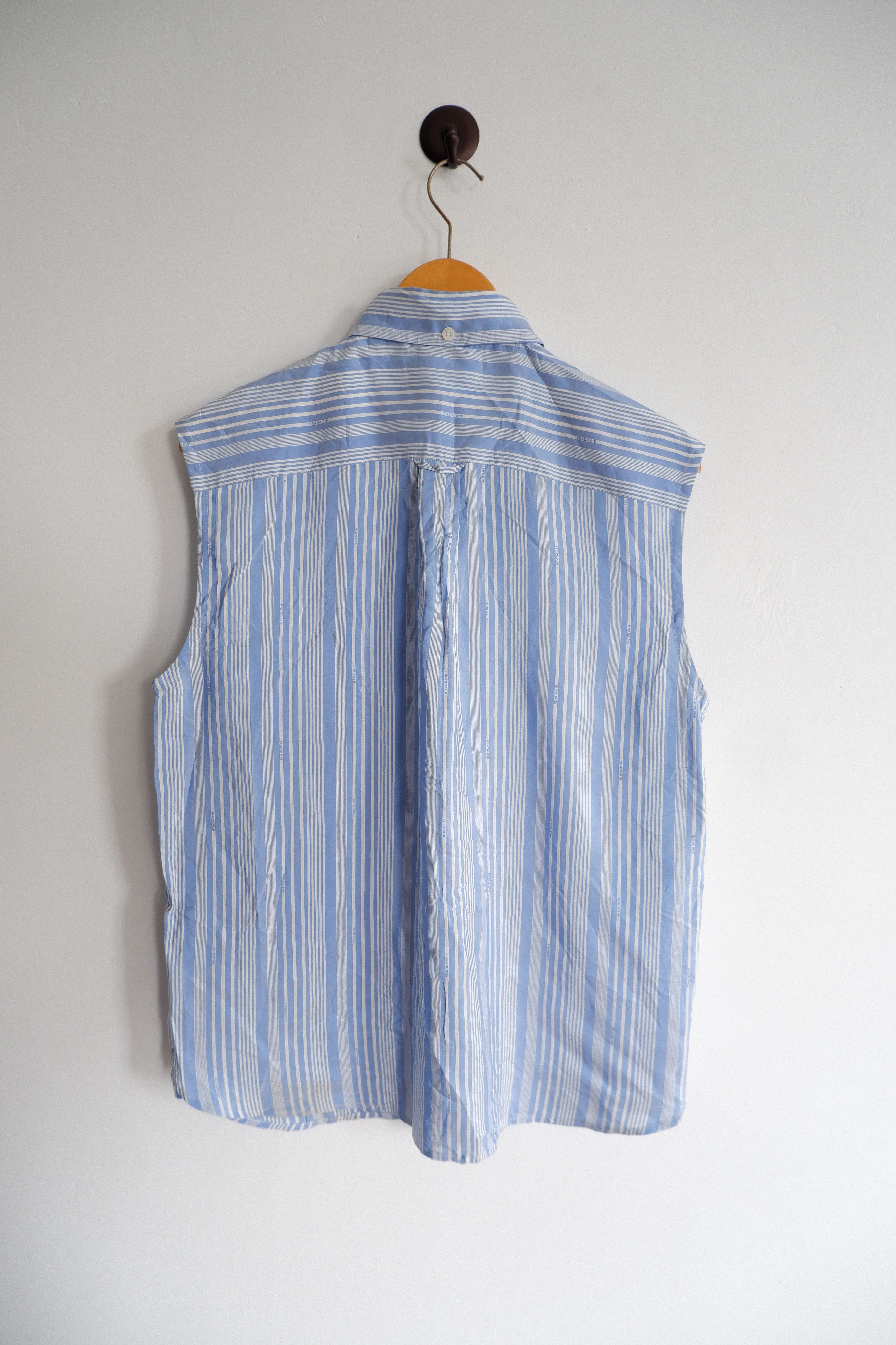 Prada Prada 2019 Sleeveless Silk Blouse Size M / US 6-8 / IT 42-44 - 3 Thumbnail
