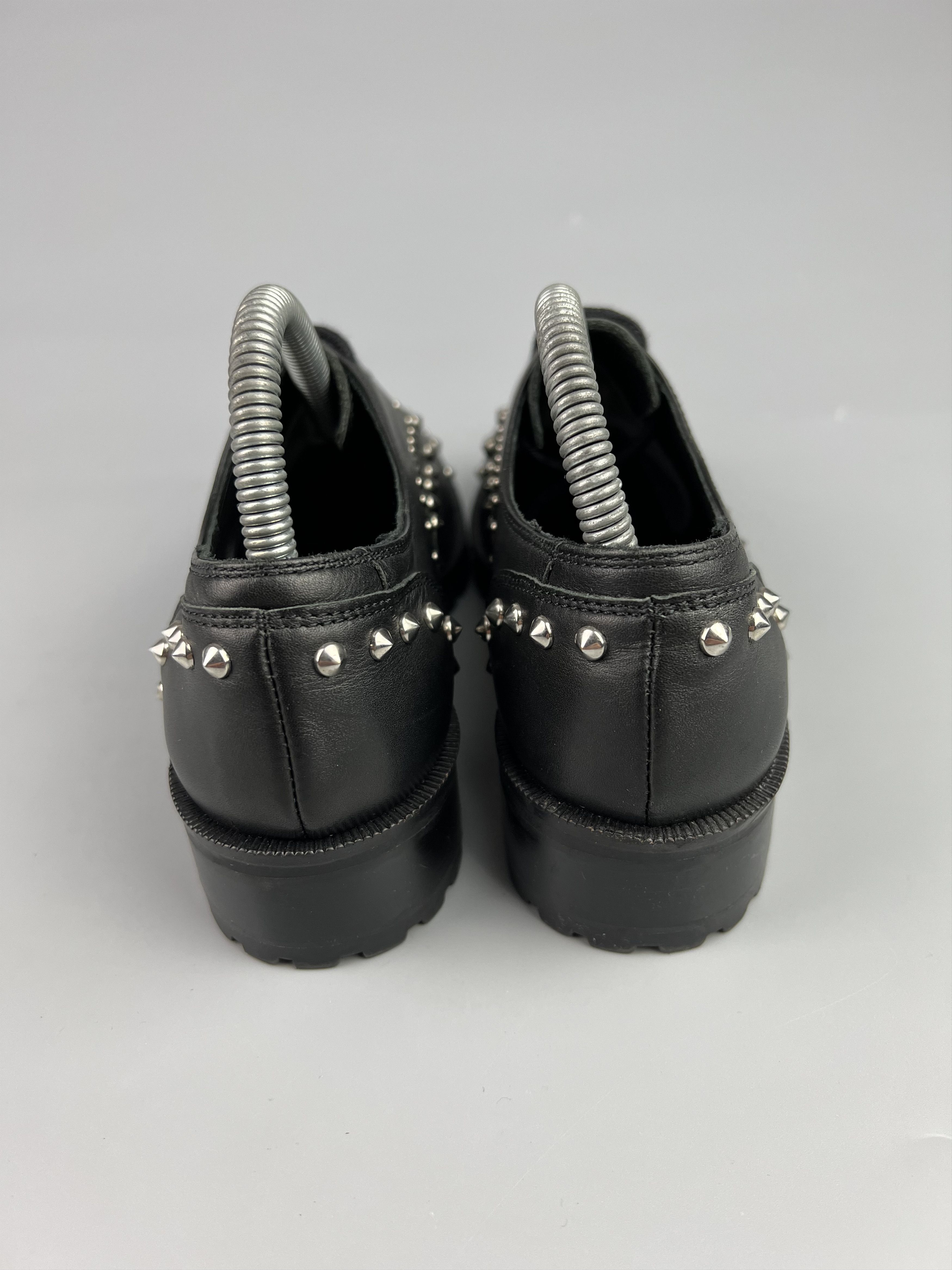 Designer × The Kooples The Kooples Studded Spike Leather Oxford Shoes Size 36 Size US 5 / IT 35 - 4 Thumbnail
