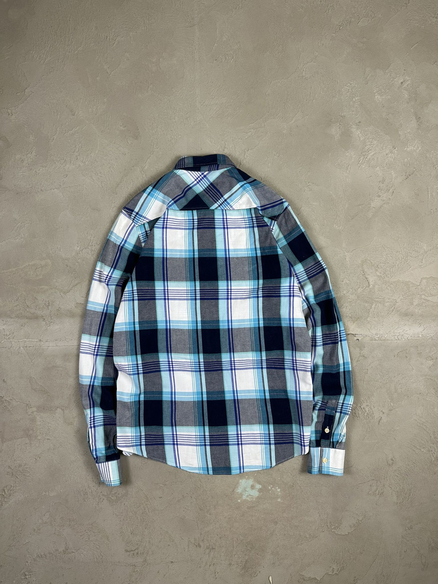 Flannel × Vintage Vintage Flannel Checked Button Up Shirt Size US M / EU 48-50 / 2 - 9 Thumbnail