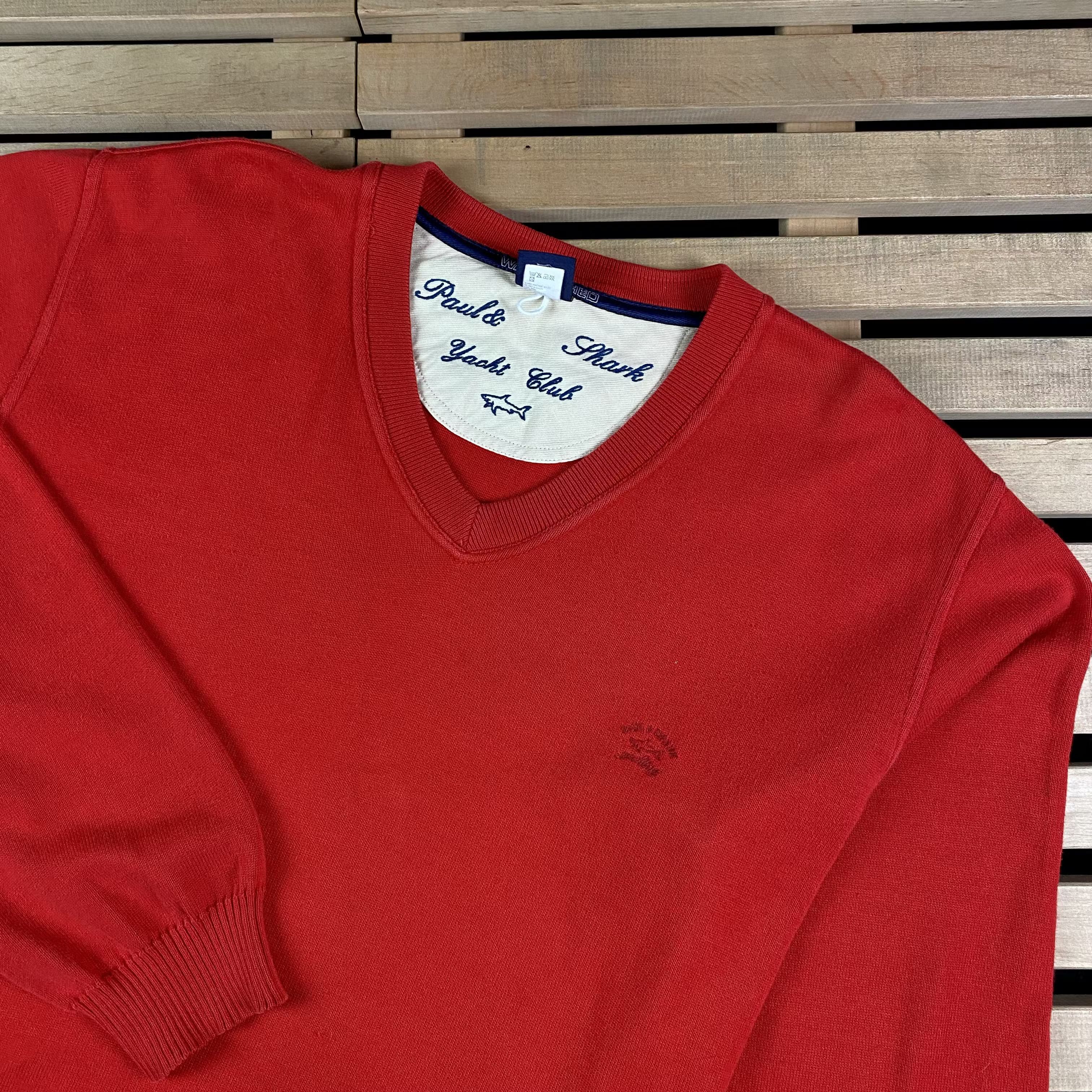 Paul & Shark × Vintage Mens Vintage Sweater Paul&Shark Size L Size US L / EU 52-54 / 3 - 2 Thumbnail