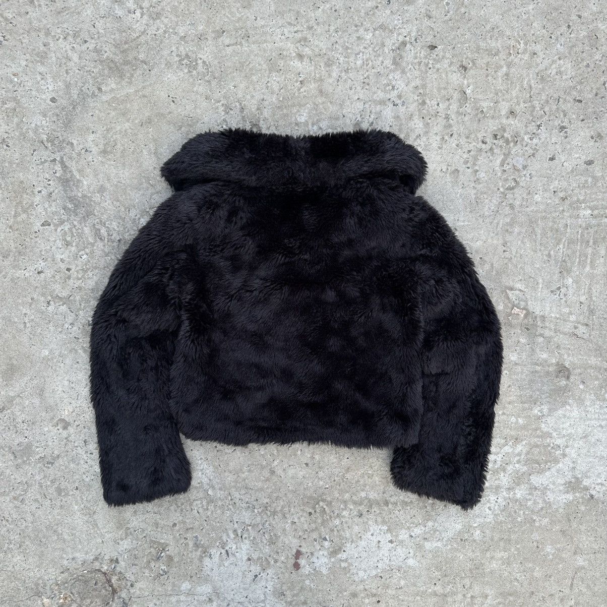 Trench USA Vintage Japan Faux Fur Coat Jacket Y2K 00s USA Size Euro 38 Size M / US 6-8 / IT 42-44 - 2 Thumbnail
