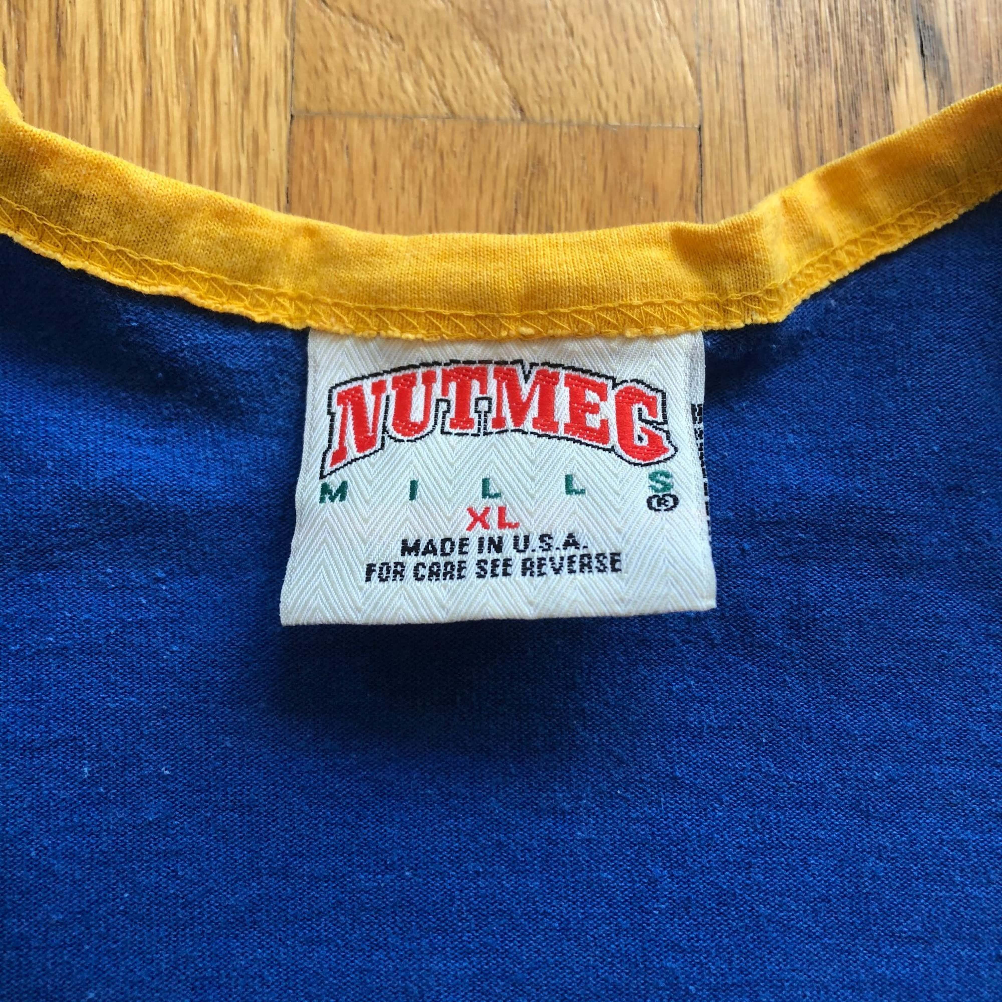NHL × Nutmeg × Vintage Vintage Nutmeg St Louis Blues Brett Hull 16 NHL Jersey Size US XL / EU 56 / 4 - 3 Thumbnail