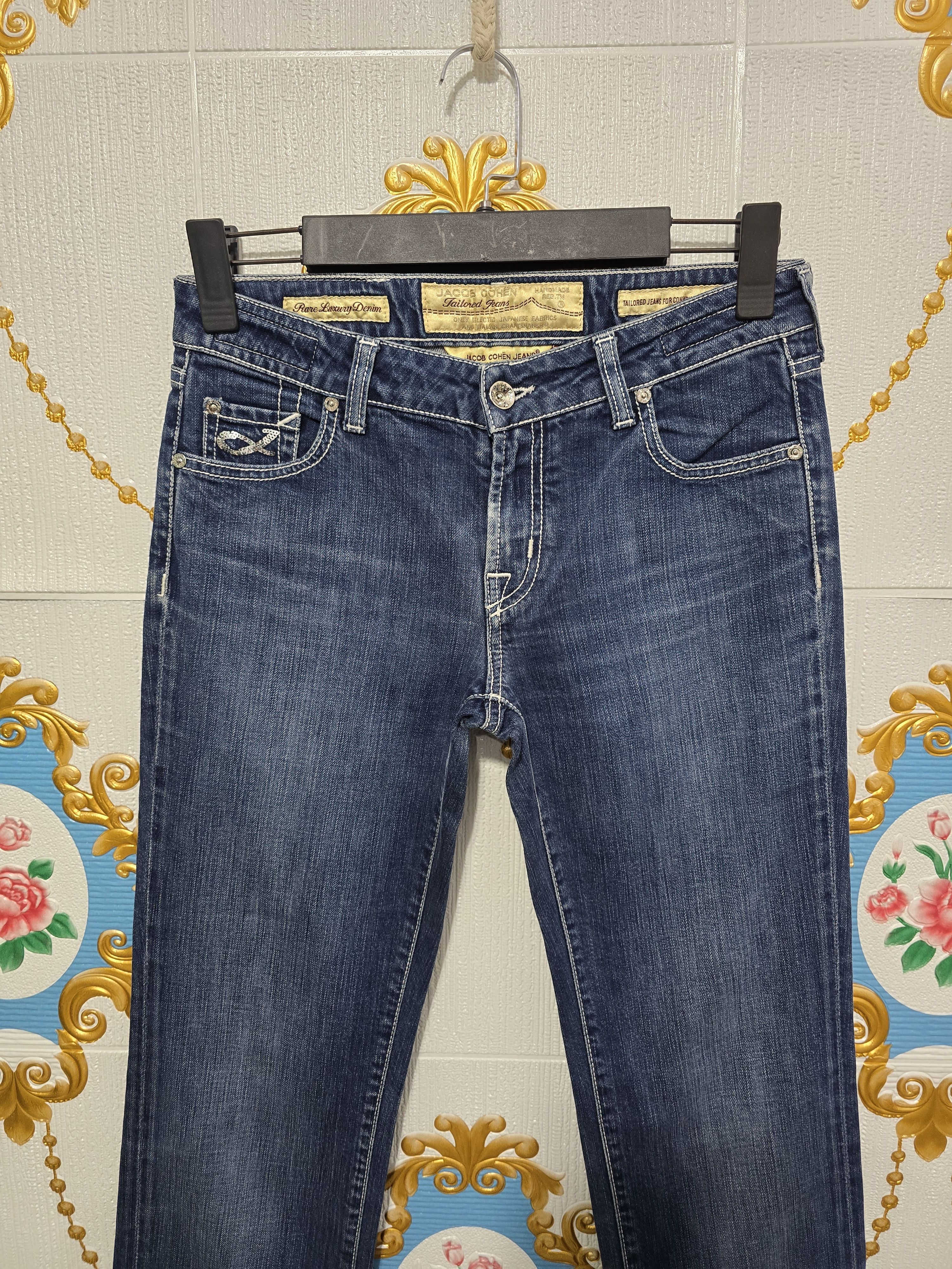 Jacob Cohen × Japanese Brand JACOB COHEN denim women japonese fabric Size 30" / US 8 / IT 44 - 2 Thumbnail