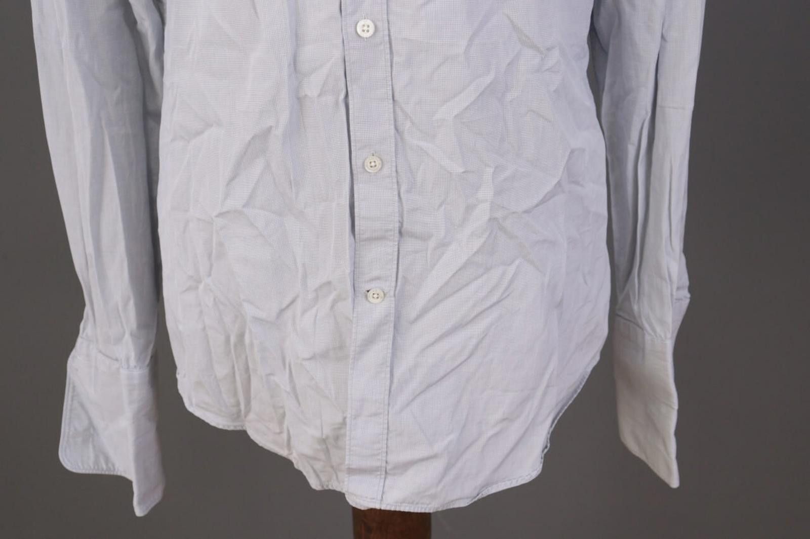 Gieves & Hawkes Gieves & Hawkes Gray Button Down Dress Shirt Size 41 / 16 Size US M / EU 48-50 / 2 - 3 Thumbnail