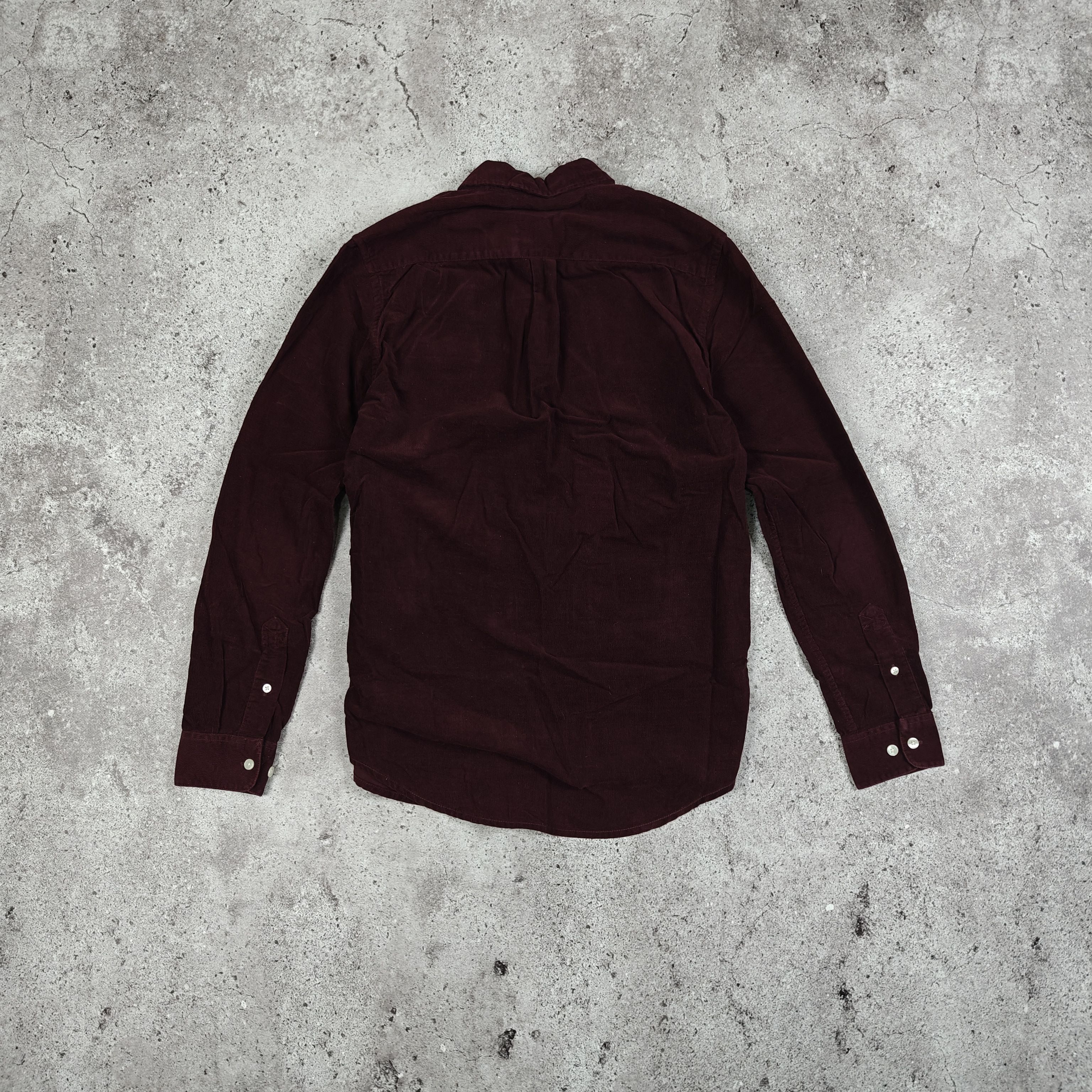 Samsoe Samsoe Samsoe Samsoe Corduroy Shirt Collared Burgundy S Size US S / EU 44-46 / 1 - 5 Thumbnail
