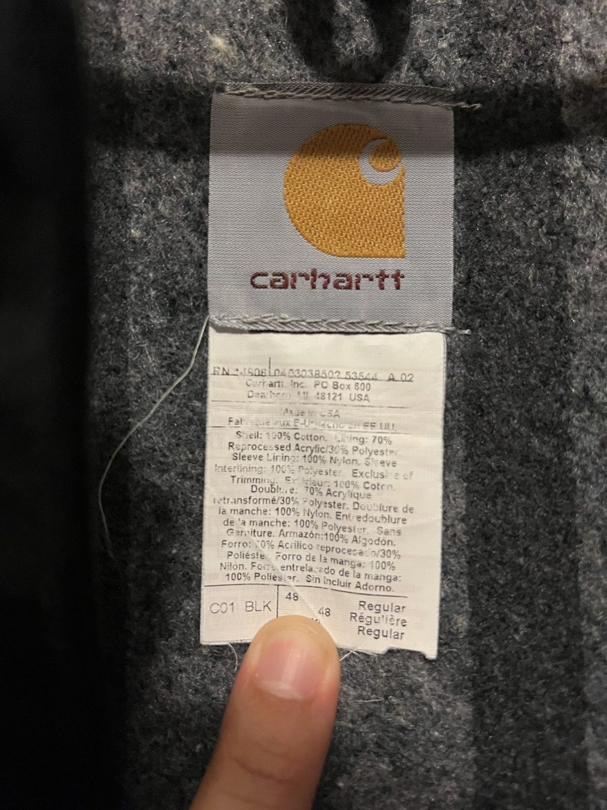 Carhartt × Vintage Carhartt Grand Theft Auto San Andreas Jacket very rare Size US XL / EU 56 / 4 - 3 Thumbnail