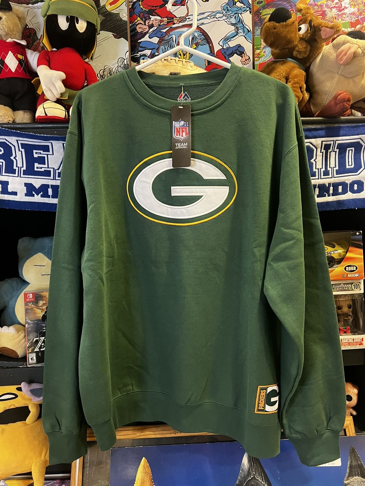 Majestic × NFL NWT Green Bay Packers Majestic Sweatshirt/Crewneck Size US L / EU 52-54 / 3 - 1 Thumbnail