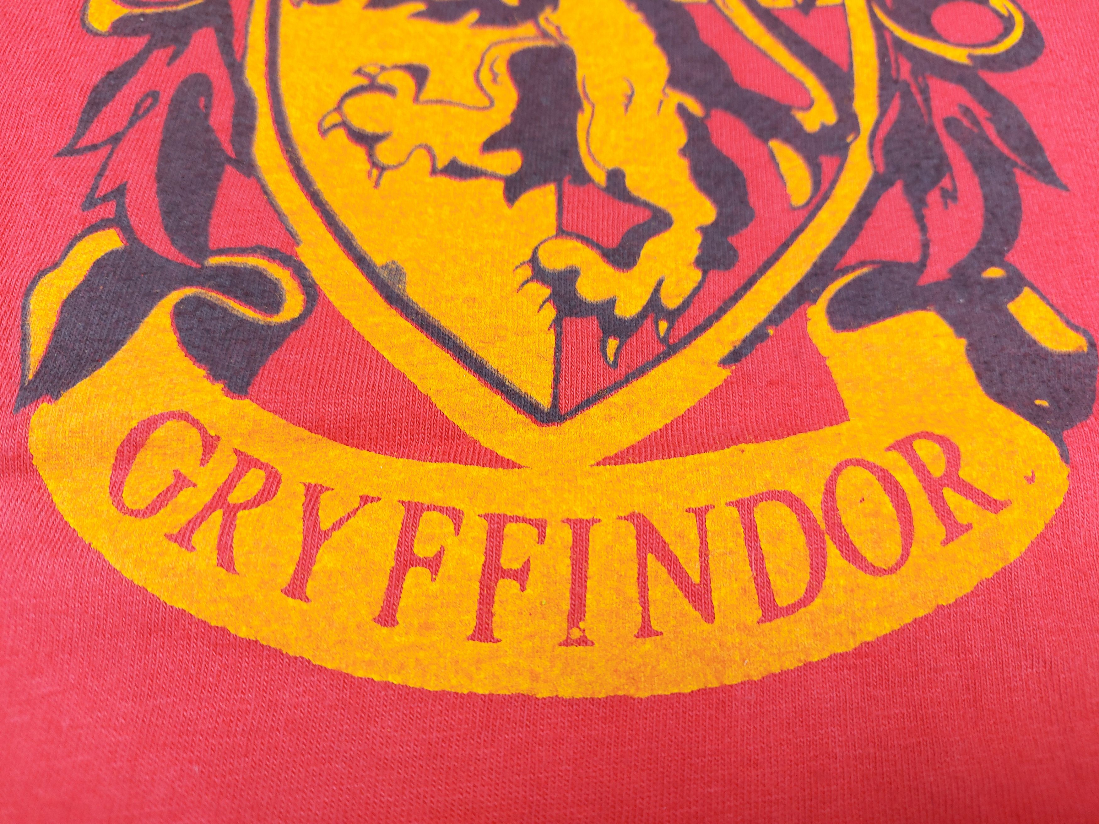 Vintage Vintage 90s Harry Potter Gryffindor Single-Stitch Pocket TEE Size US L / EU 52-54 / 3 - 5 Thumbnail