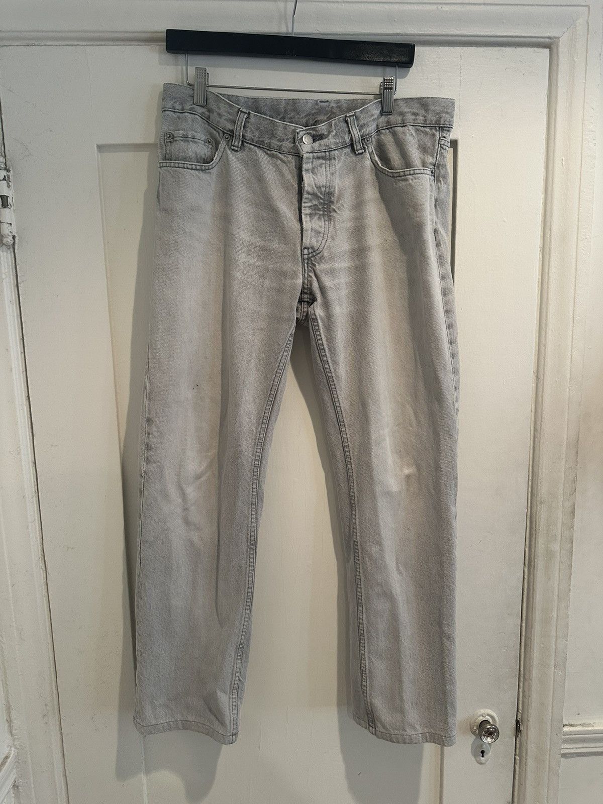 Helmut Lang Vintage Faded Denim Jeans Size US 34 / EU 50 - 1 Thumbnail