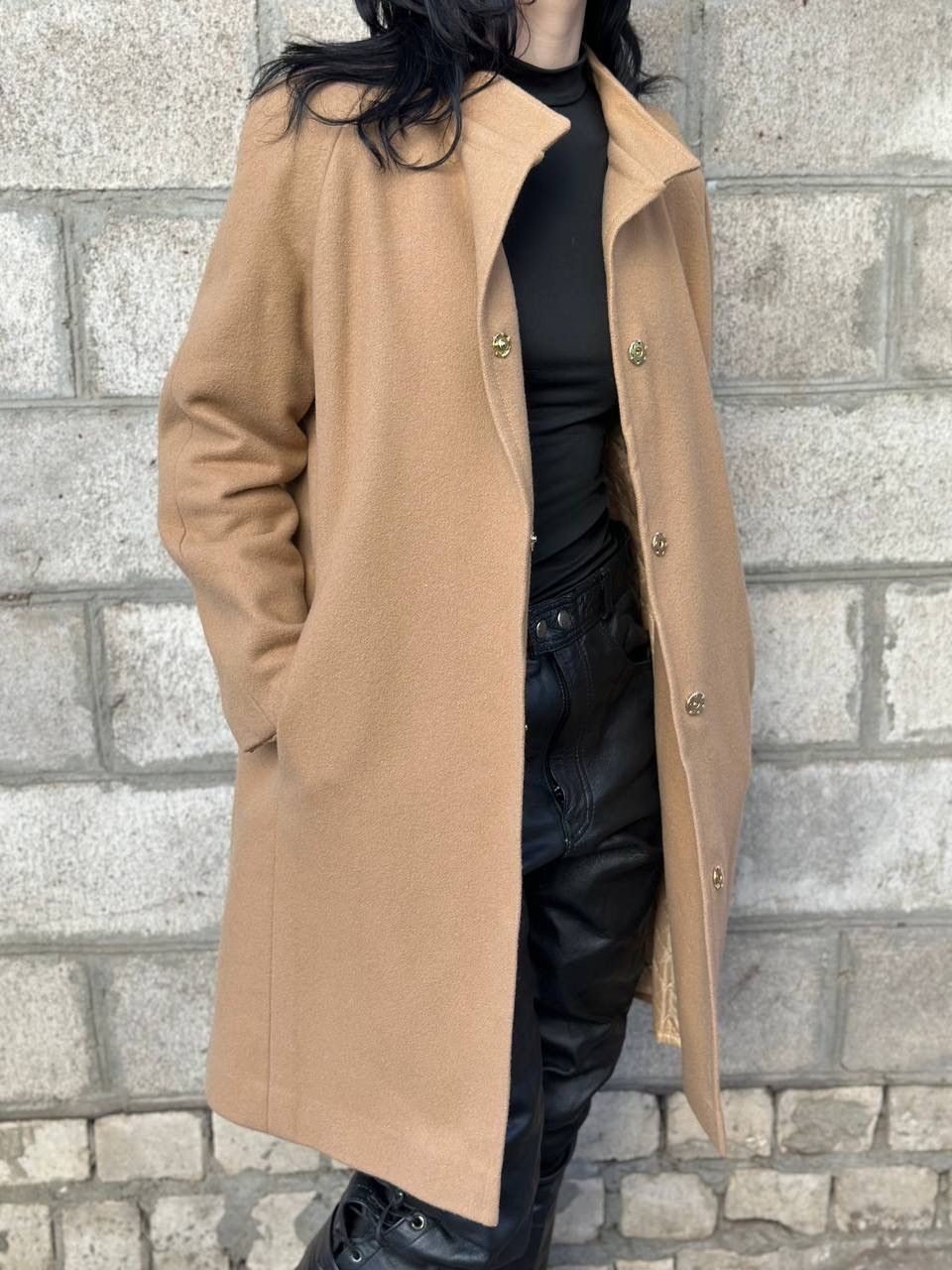 Max Mara Luxury Women’s Max Mara Coat Size L Y2K 00s USA Italy Size L / US 10 / IT 46 - 4 Thumbnail