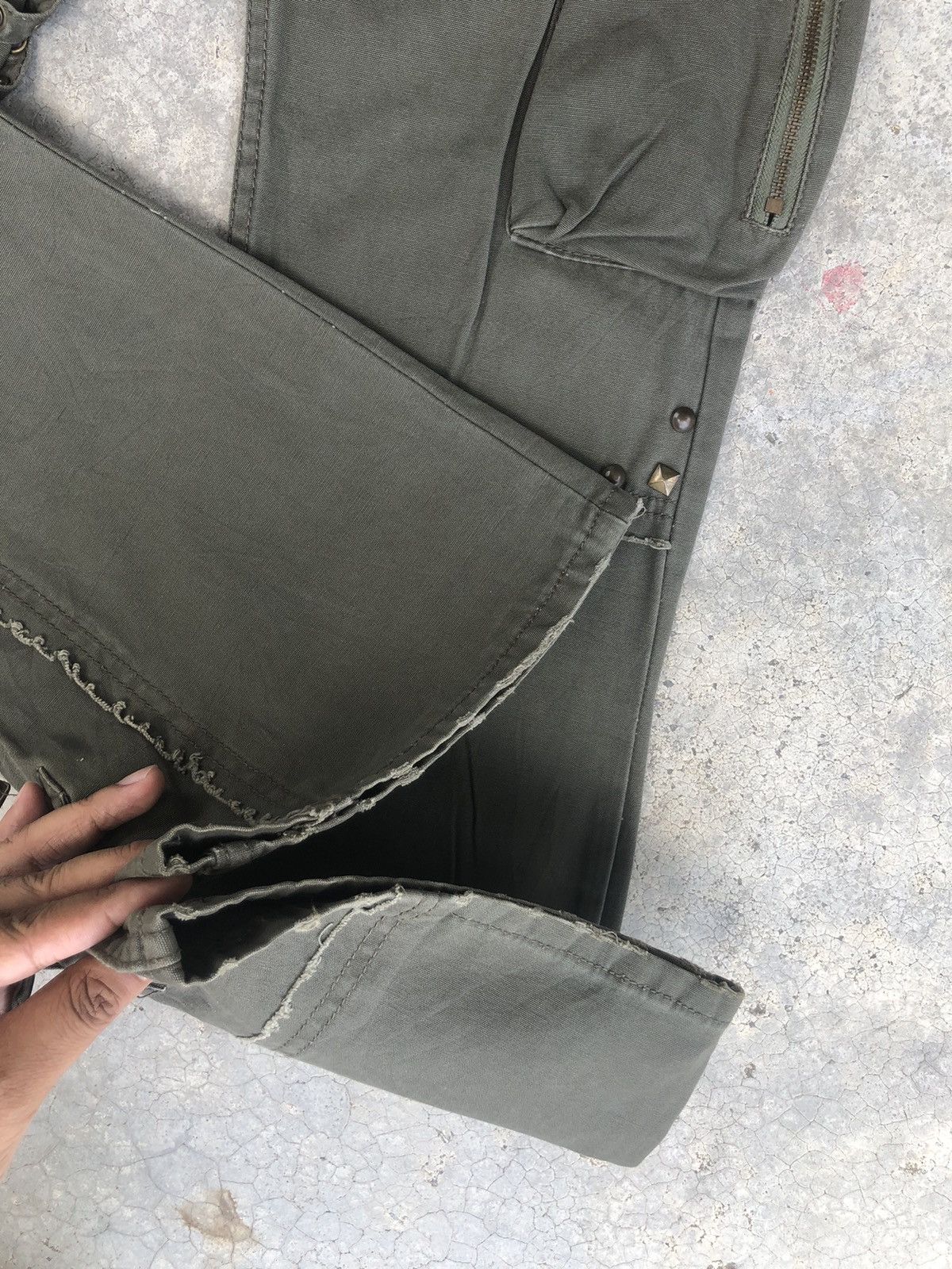 Japanese Brand Japanese Midas Flared Pants Cargo Pants Bondage Size US 32 / EU 48 - 13 Thumbnail