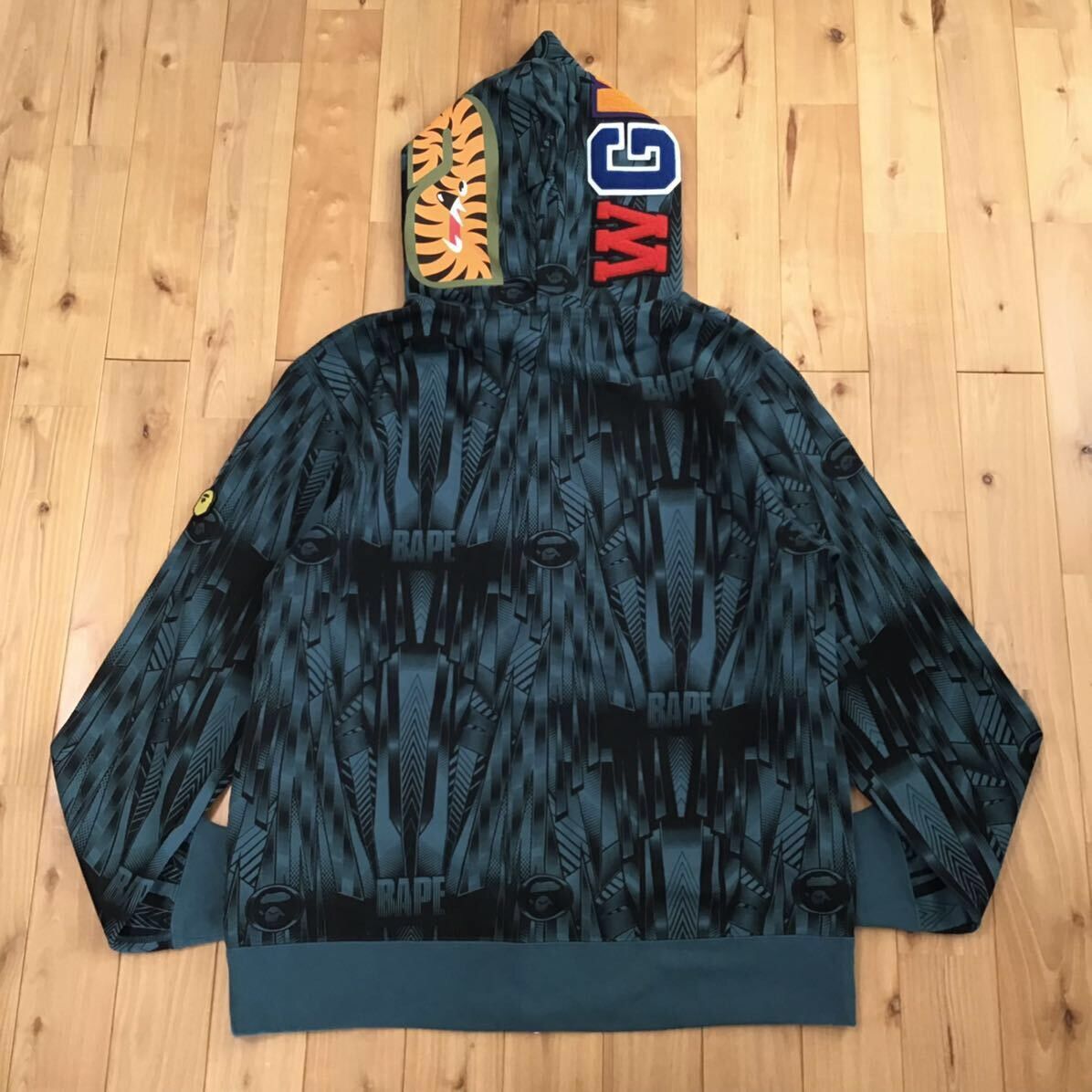 Bape BAPE SPEED RACER SHARK FULL ZIP HOODIE a bathing ape Size US XXL / EU 58 / 5 - 2 Thumbnail