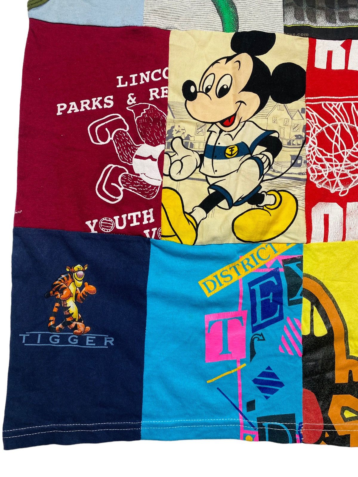 Hysteric Glamour 1990s Mickey - Patchwork Like Number Nine Tank Top Size US S / EU 44-46 / 1 - 5 Thumbnail