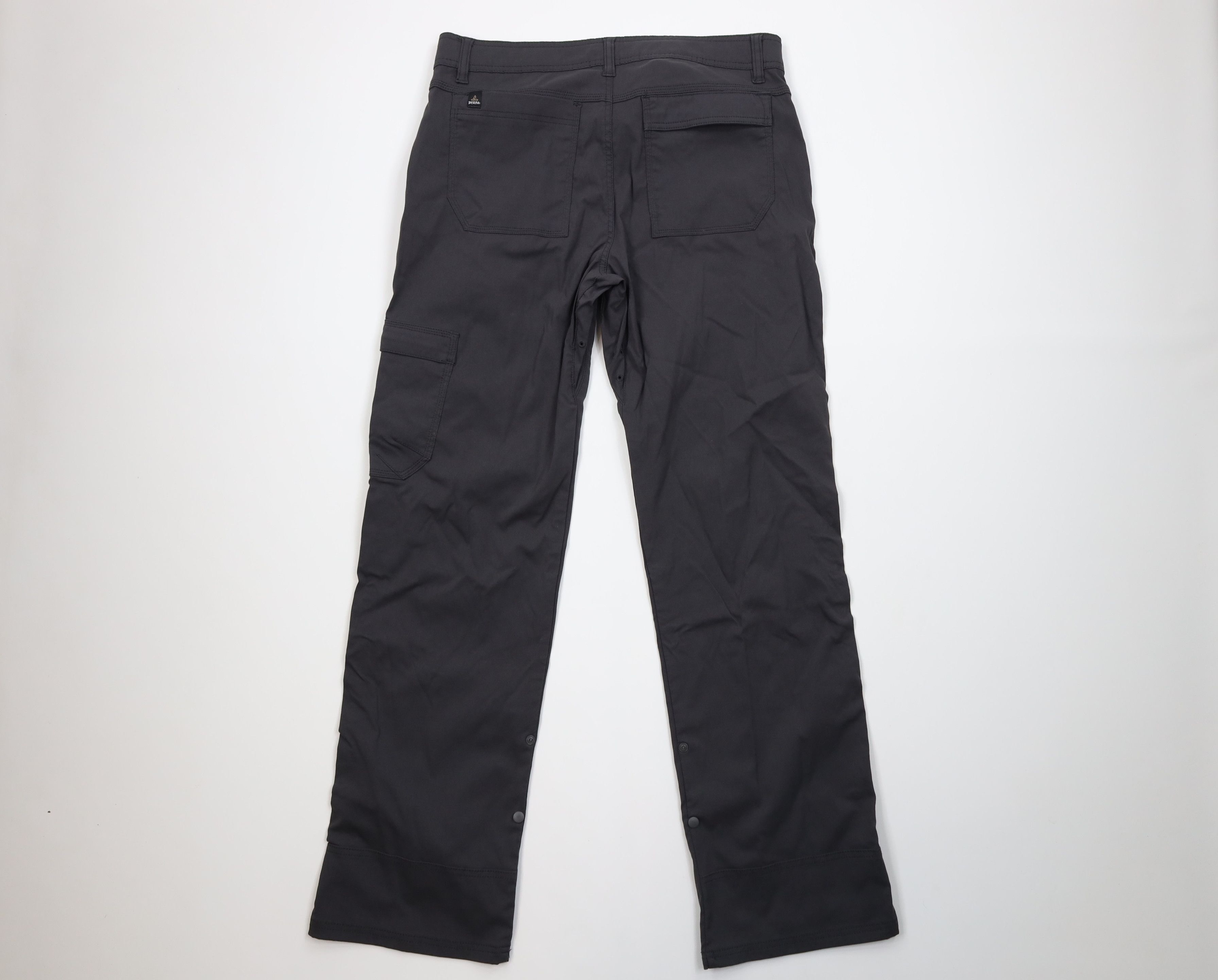 Prana prAna Breathe Stretch Belted Zion II Hiking Trail Pants Gray Size US 34 / EU 50 - 9 Thumbnail