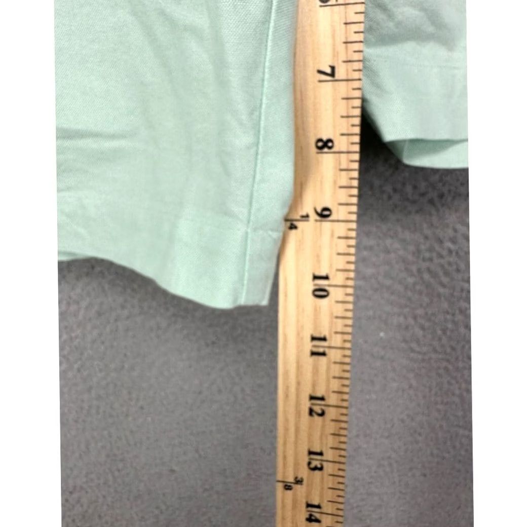 Chaps Chaps Shorts Men 40X10 Mint Green Oxford Cloth Khaki Chino Flat Front Pocket NEW Size US 40 / EU 56 - 8 Thumbnail